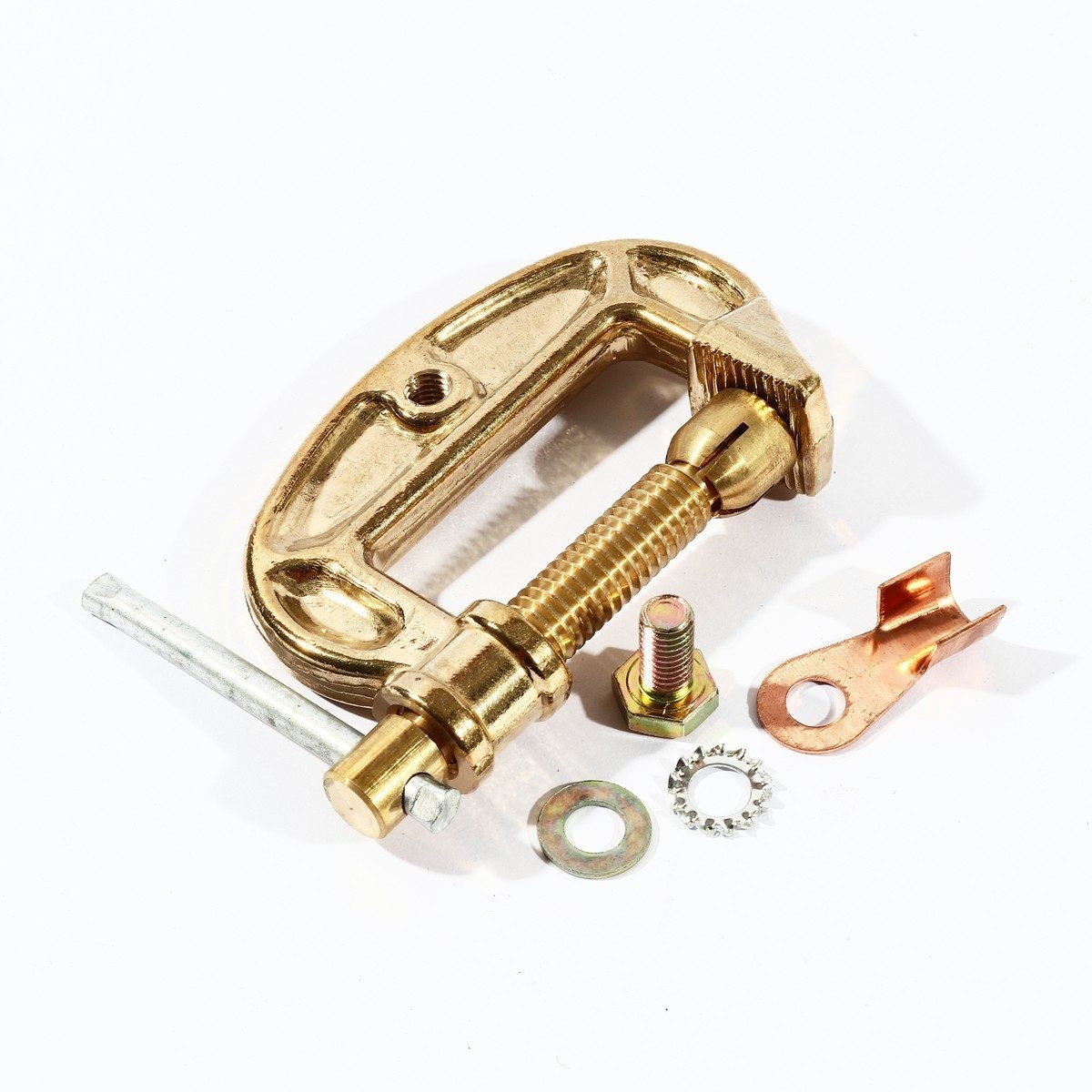 JASIC คีมจับสายดิน ทรง C-Clamp (เจสิค)