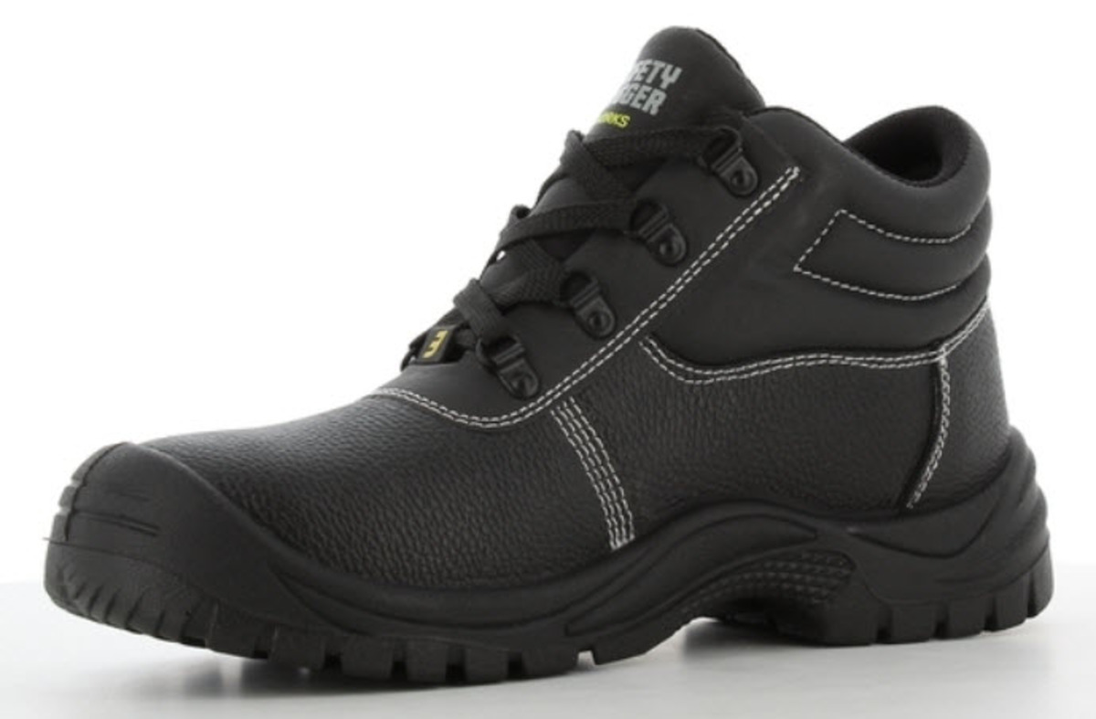 JOGGER รองเท้าเซฟตี้ เบอร์ EU 39 รุ่น SAFETYBOY หนังแท้ หุ้มข้อ หัวเหล็ก (จ็อกเกอร์)