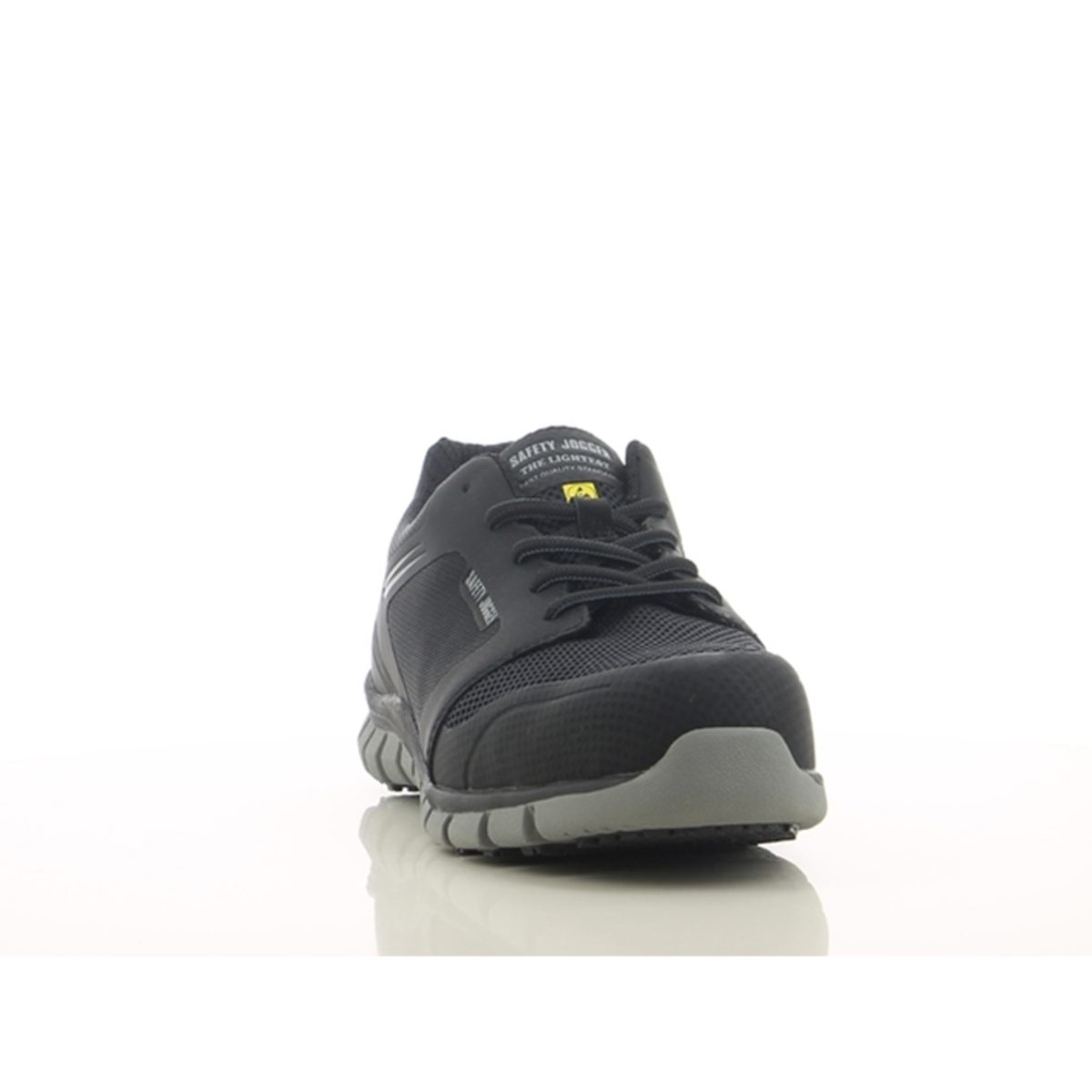 JOGGER รองเท้าเซฟตี้ เบอร์ EU 38 รุ่น LIGERO BLK หุ้มส้น หัวนาโนคาร์บอน ป้องกันไฟฟ้าสถิต (จ็อกเกอร์)