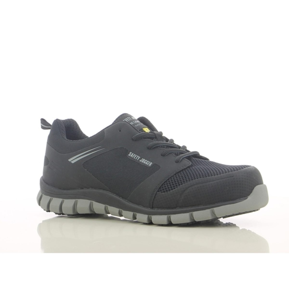 JOGGER รองเท้าเซฟตี้ เบอร์ EU 38 รุ่น LIGERO BLK หุ้มส้น หัวนาโนคาร์บอน ป้องกันไฟฟ้าสถิต (จ็อกเกอร์)
