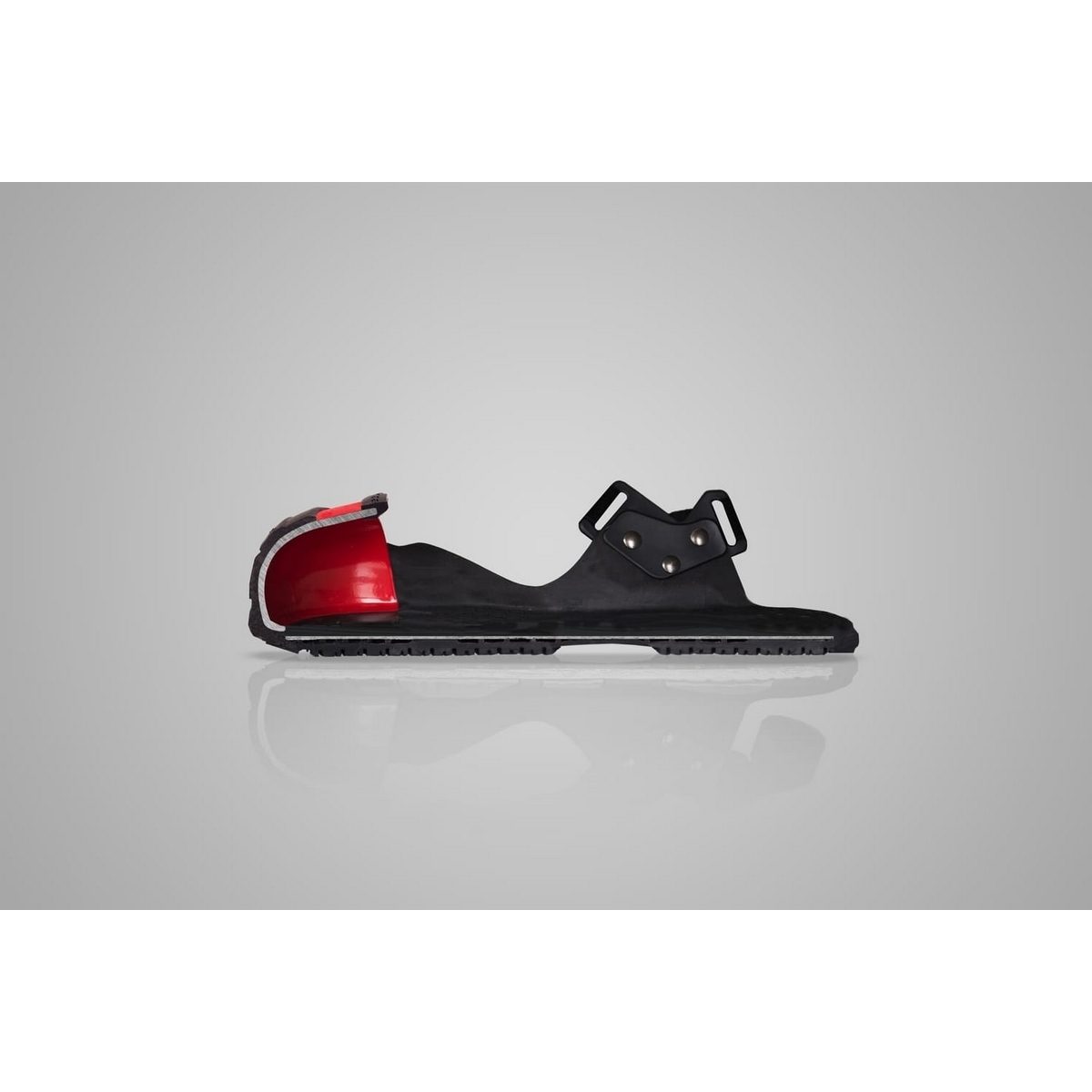 JOGGER เสริมหัวเหล็ก เบอร์ EU 43-45 (L) รุ่น VISITORI กันลื่น สำหรับรองเท้าทุกชนิด พร้อมสายรัด 2 จุด (จ็อกเกอร์)