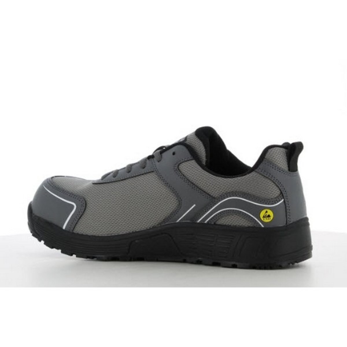 SAFETY JOGGER รองเท้าเซฟตี้ หุ้มส้น ไซส์ 41 EU สีเทา รุ่น AAK S1P LOW กันกระแทก 200 จูล หัวคอมโพสิท ผ้าใบตาข่ายนาโนระบายอากาศ น้ำหนักเบาพิเศ