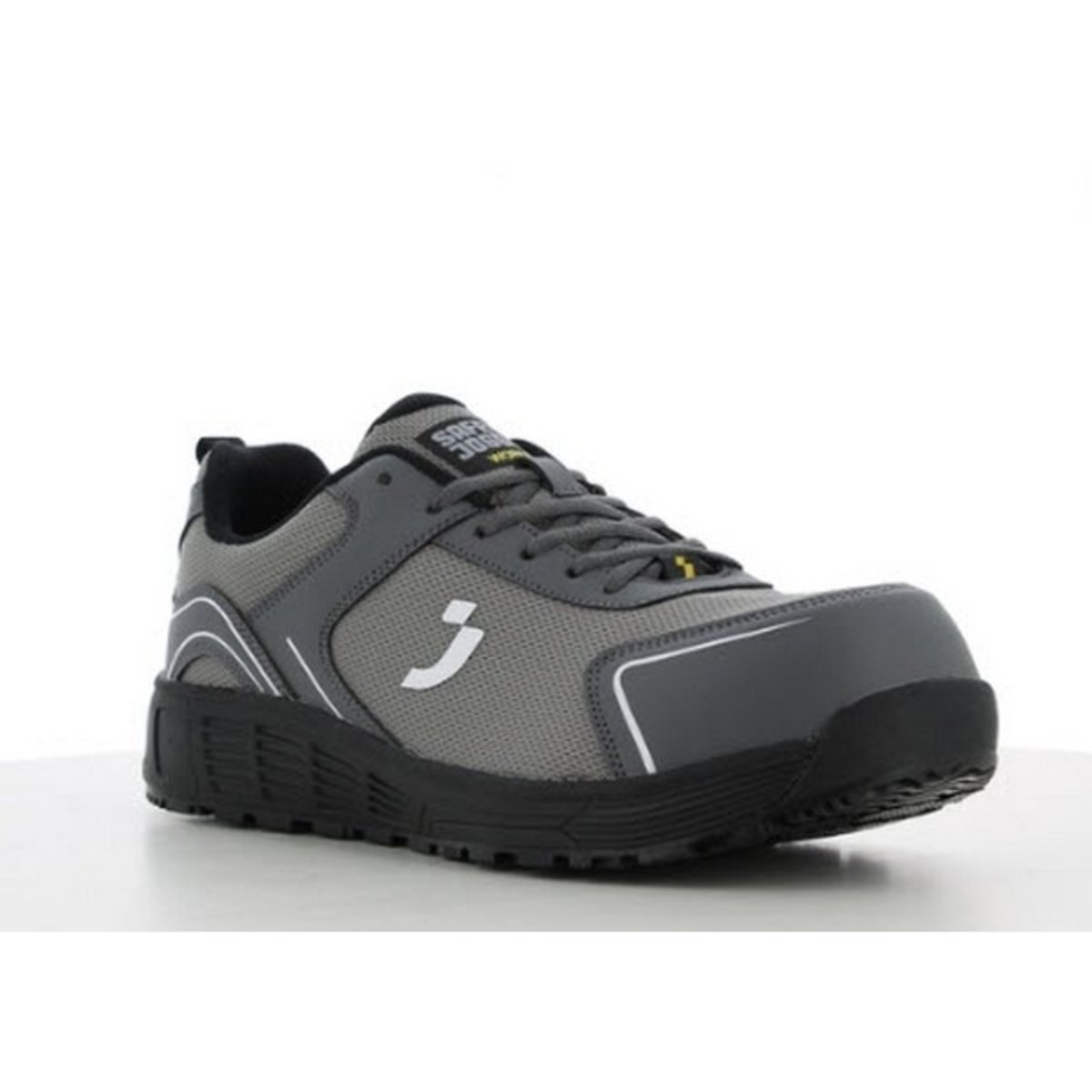SAFETY JOGGER รองเท้าเซฟตี้ หุ้มส้น ไซส์ 41 EU สีเทา รุ่น AAK S1P LOW กันกระแทก 200 จูล หัวคอมโพสิท ผ้าใบตาข่ายนาโนระบายอากาศ น้ำหนักเบาพิเศ