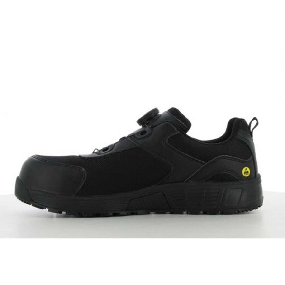 SAFETY JOGGER รองเท้าเซฟตี้ หุ้มส้น ไซส์ 41 EU สีดำ รุ่น ALTO TLS กันกระแทก 100 จูล ไม่มีเชือก ใช้ระบบล็อคแบบหมุน (TLS) หัวคอมโพสิท ผ้าใบตาข
