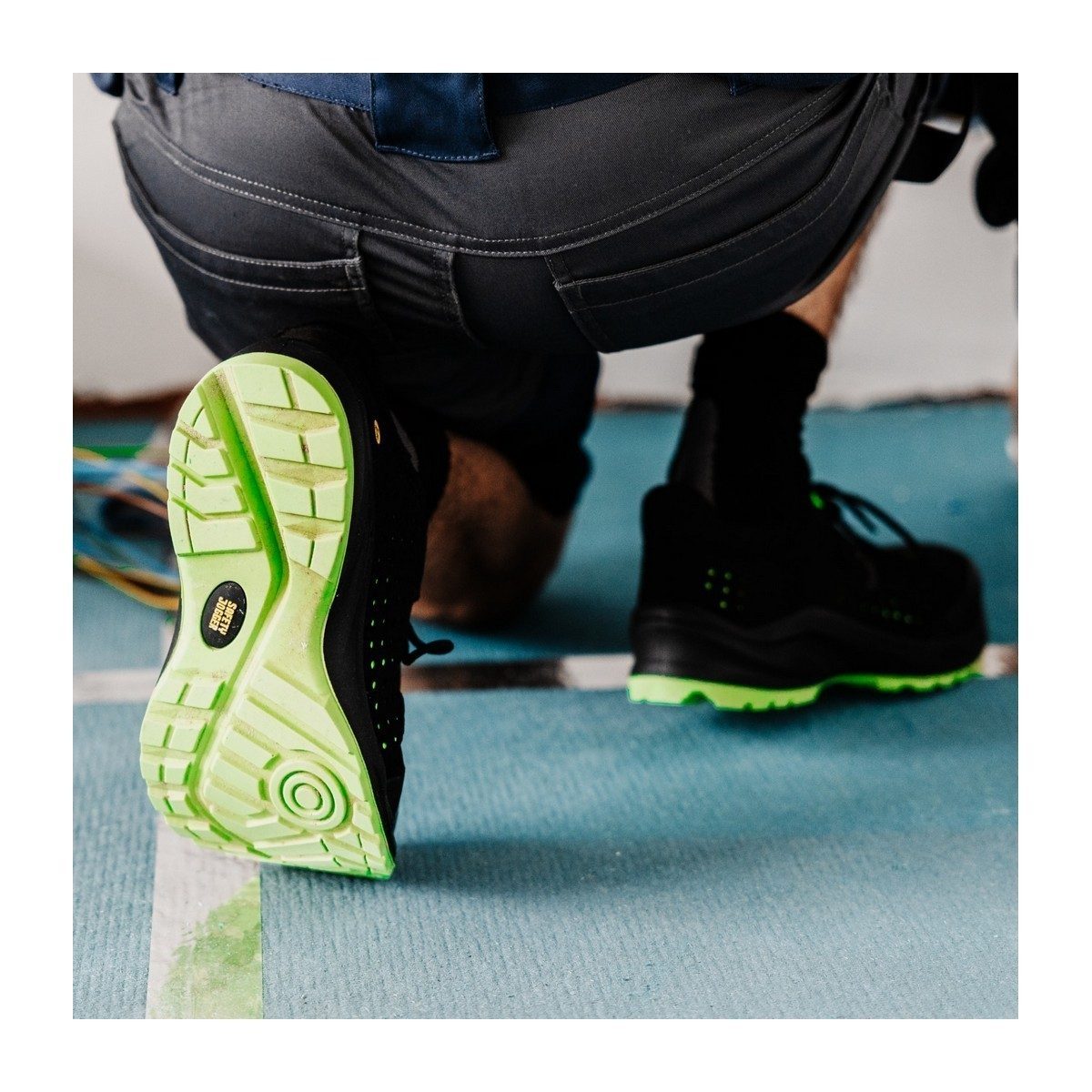 SAFETY JOGGER รองเท้าผ้าใบนิรภัย วีแกน (Vegan) หุ้มส้น ไซส์ 39 EU รุ่น MODULO S1PS LOW หัวรองเท้านาโนคาร์บอน กันกระแทก 200 จูล สวมใส่สบายและ