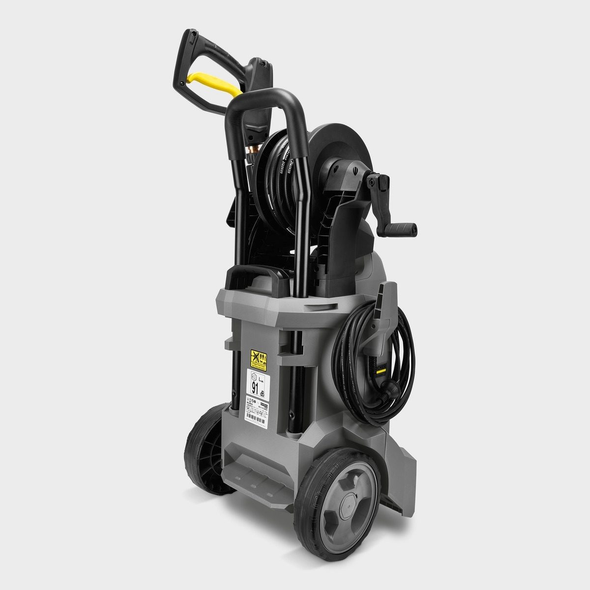KARCHER เครื่องฉีดน้ำแรงดันสูง 100 บาร์ รุ่น HD4/10X Classic แรงดันสูงสุด 145 บาร์ อัตราการไหล 400 ลิตร/ชั่วโมง ไฟ 1 เฟส 220-240 โวลต์ เหมาะ