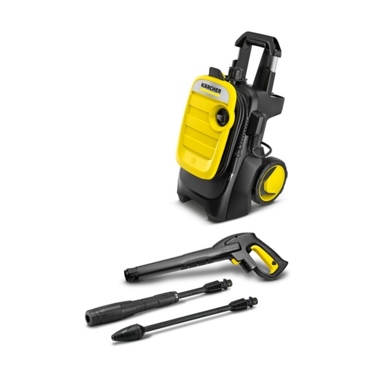 KARCHER (คาร์เชอร์) เครื่องฉีดน้ำแรงดันสูง 145 บาร์ รุ่น K5COMPACT กำลังมอเตอร์ 2.1 กิโลวัตต์ อัตราการไหล 500 ลิตร/ชม. เหมาะสำหรับการทำความส