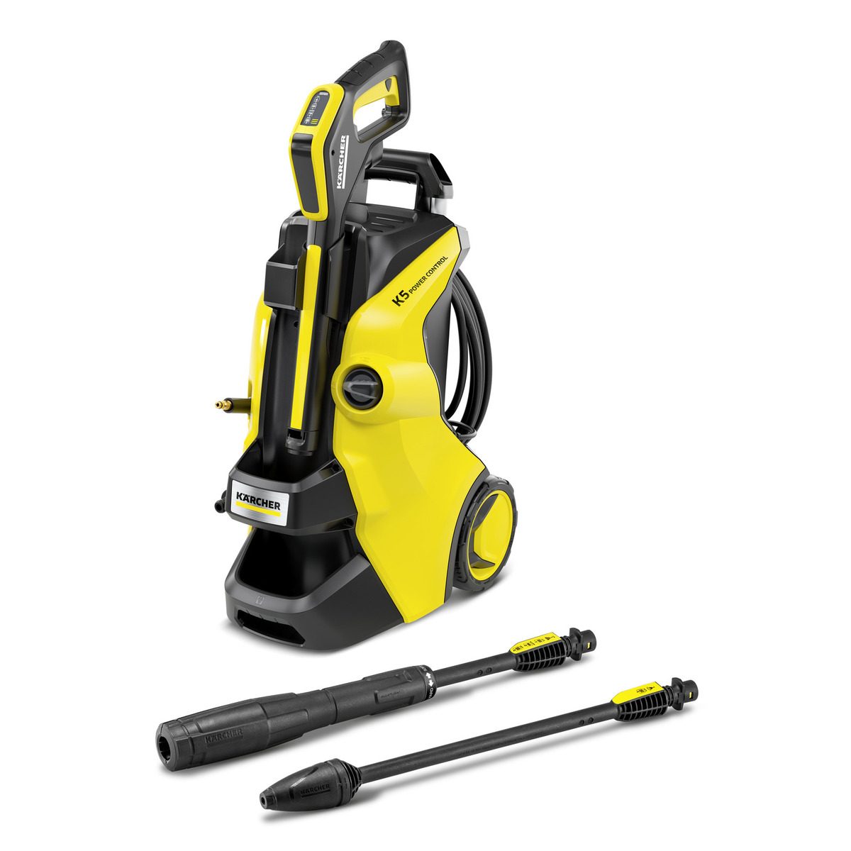 KARCHER เครื่องฉีดน้ำแรงดันสูง 2.1 กิโลวัตต์ 145 บาร์ รุ่น K 5 POWER CONTROL อัตราน้ำไหล 500 ลิตร/ชม. สายฉีดน้ำแรงดันสูงยาว 10 ม. (คาร์เชอร์