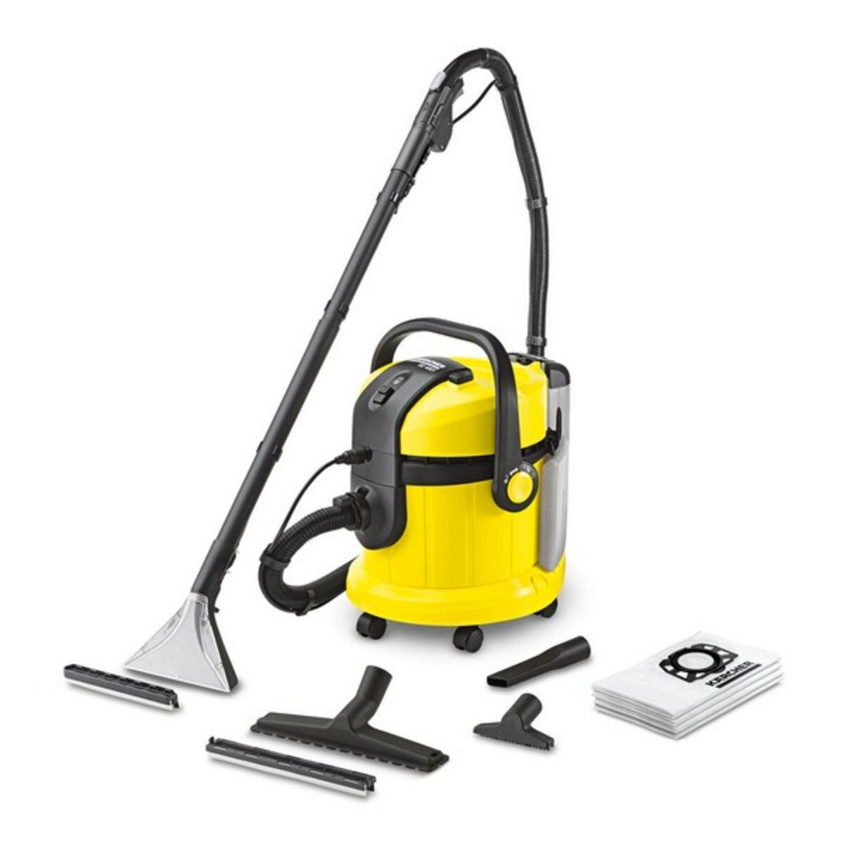 KARCHER เครื่องซักพรมแบบสเปรย์แล้วดูดกลับ รุ่น SE 4001 แรงดันไฟฟ้า 220-240 โวลต์ ถังน้ำสะอาด 4ลิตร ถังน้ำเสีย 4 ลิตร (คาร์เชอร์)