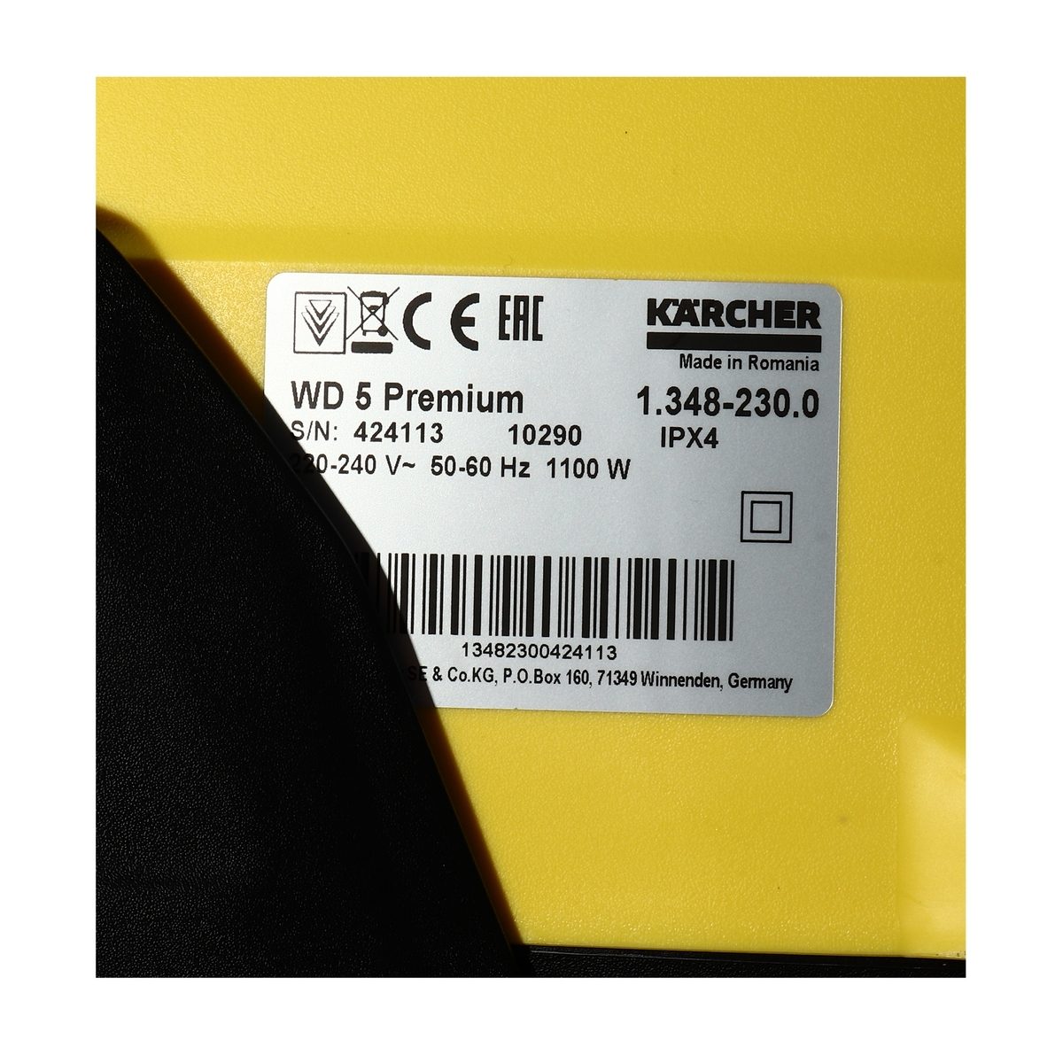 WD5PREMIUM เครื่องดูดฝุ่นน้ำ-แห้ง