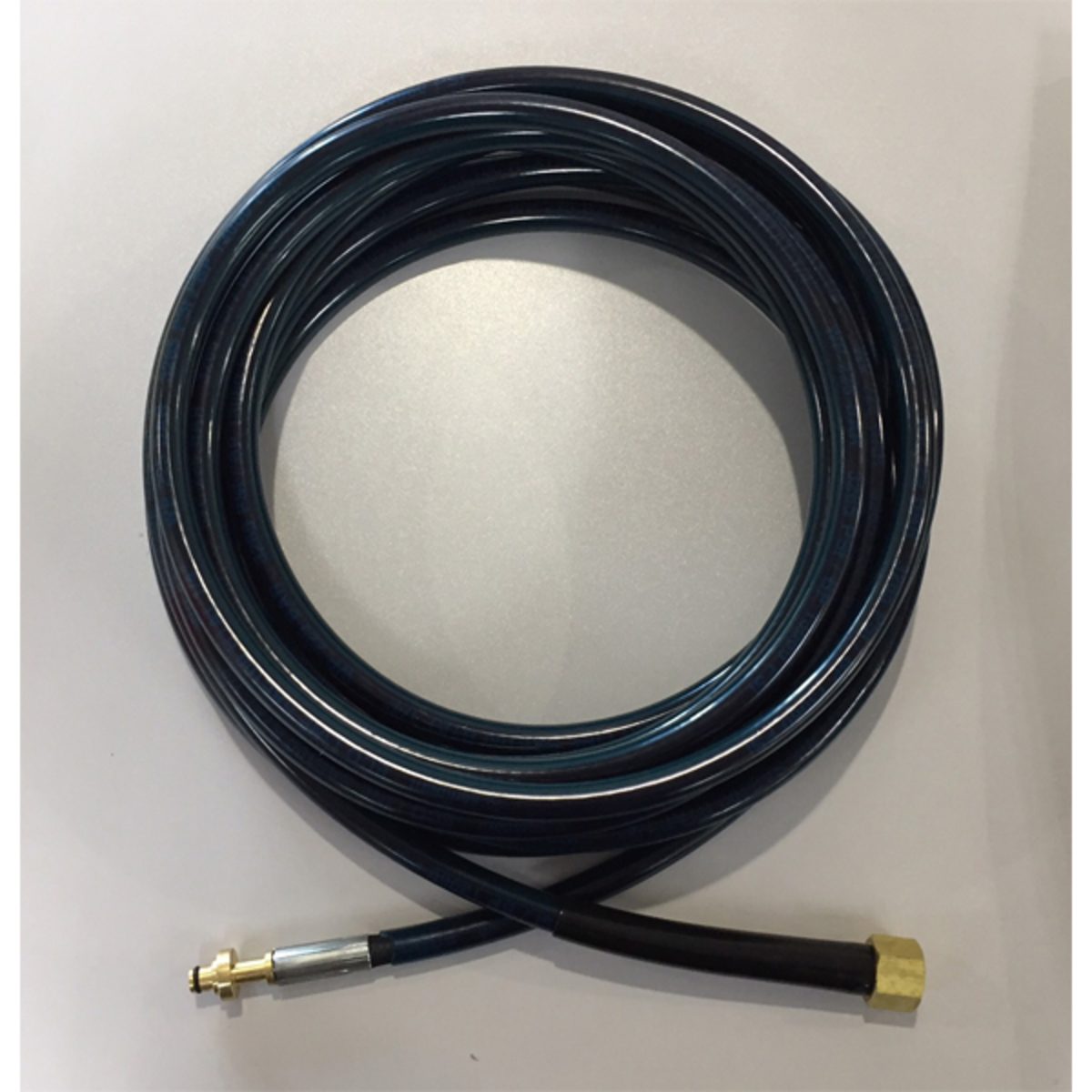 สายอัดฉีดลวด 1ชั้น 10M เคลือบPVC ใส่กิ๊บยาง 1ด้าน HD6/15C