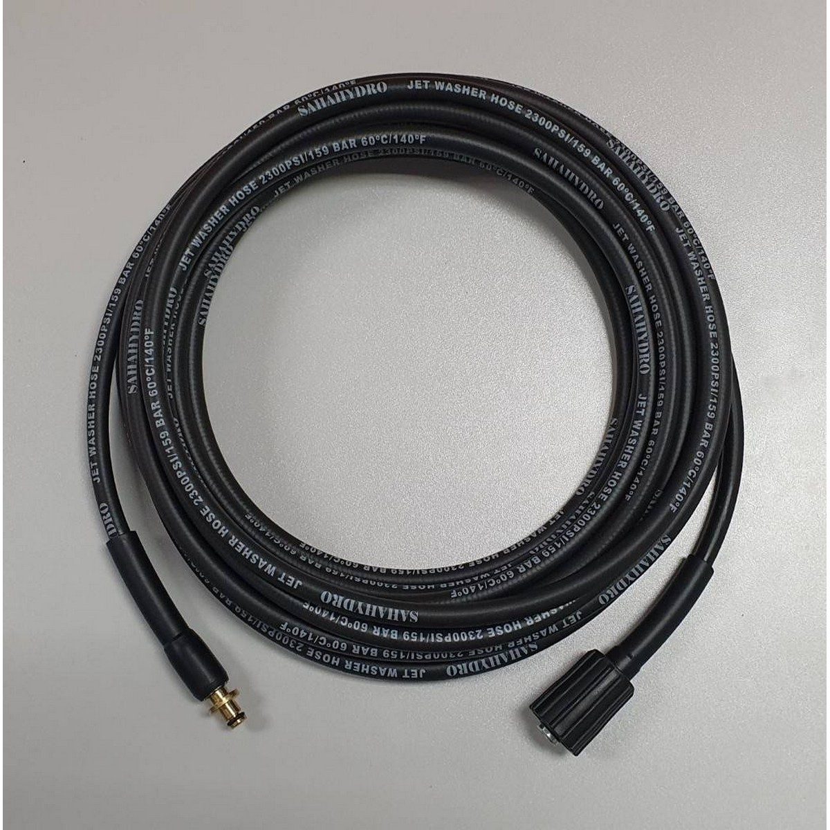 KARCHER HP Hose K 10M เดือยหัวกลม-เกลียว M22/G14 ใช้กับเครื่องฉีดน้ำแรงดันสูง รุ่น K-2.00PLUS, K-2.14, K-2.300, K2.900MPLUS (คาร์เชอร์)