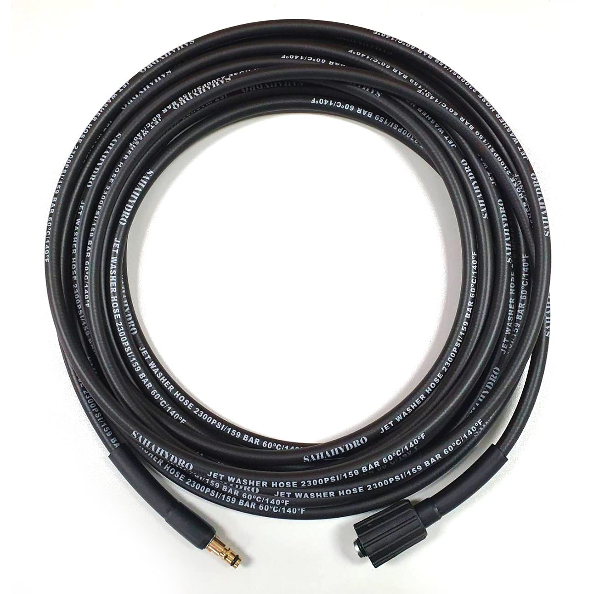 KARCHER HP HOSE K 10M เดือยเหลี่ยม-เกลียว M22/G14 ใช้กับเครื่องฉีดน้ำแรงดันสูง รุ่น K1HORIZONTAL, K2.050, K2POWERVPS, K2.420 และ K2.360 (คาร