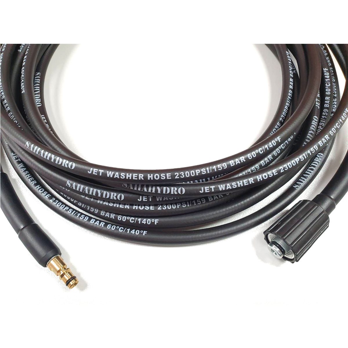 KARCHER HP HOSE K 10M เดือยเหลี่ยม-เกลียว M22/G14 ใช้กับเครื่องฉีดน้ำแรงดันสูง รุ่น K1HORIZONTAL, K2.050, K2POWERVPS, K2.420 และ K2.360 (คาร