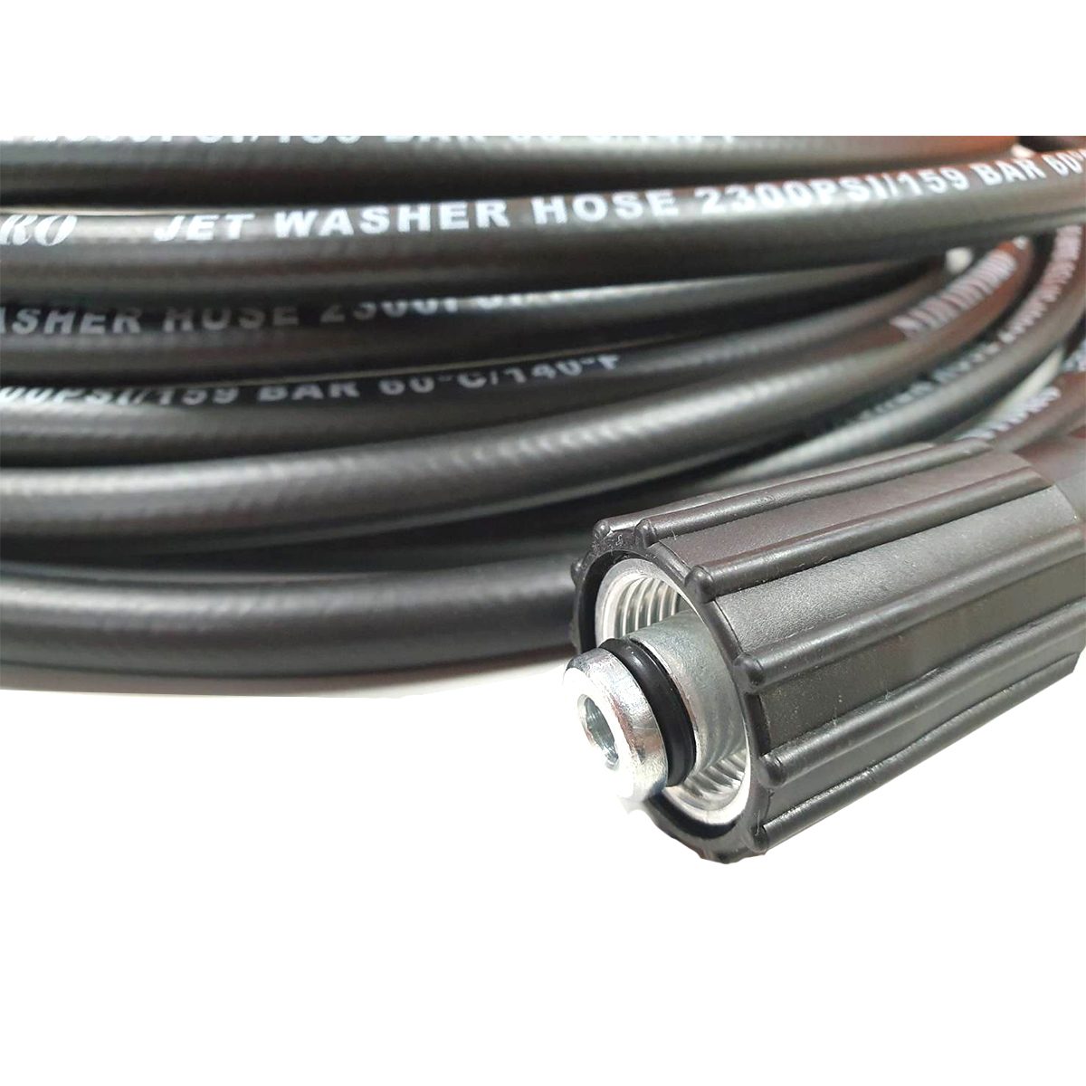 KARCHER HP HOSE K 10M เดือยเหลี่ยม-เกลียว M22/G14 ใช้กับเครื่องฉีดน้ำแรงดันสูง รุ่น K1HORIZONTAL, K2.050, K2POWERVPS, K2.420 และ K2.360 (คาร