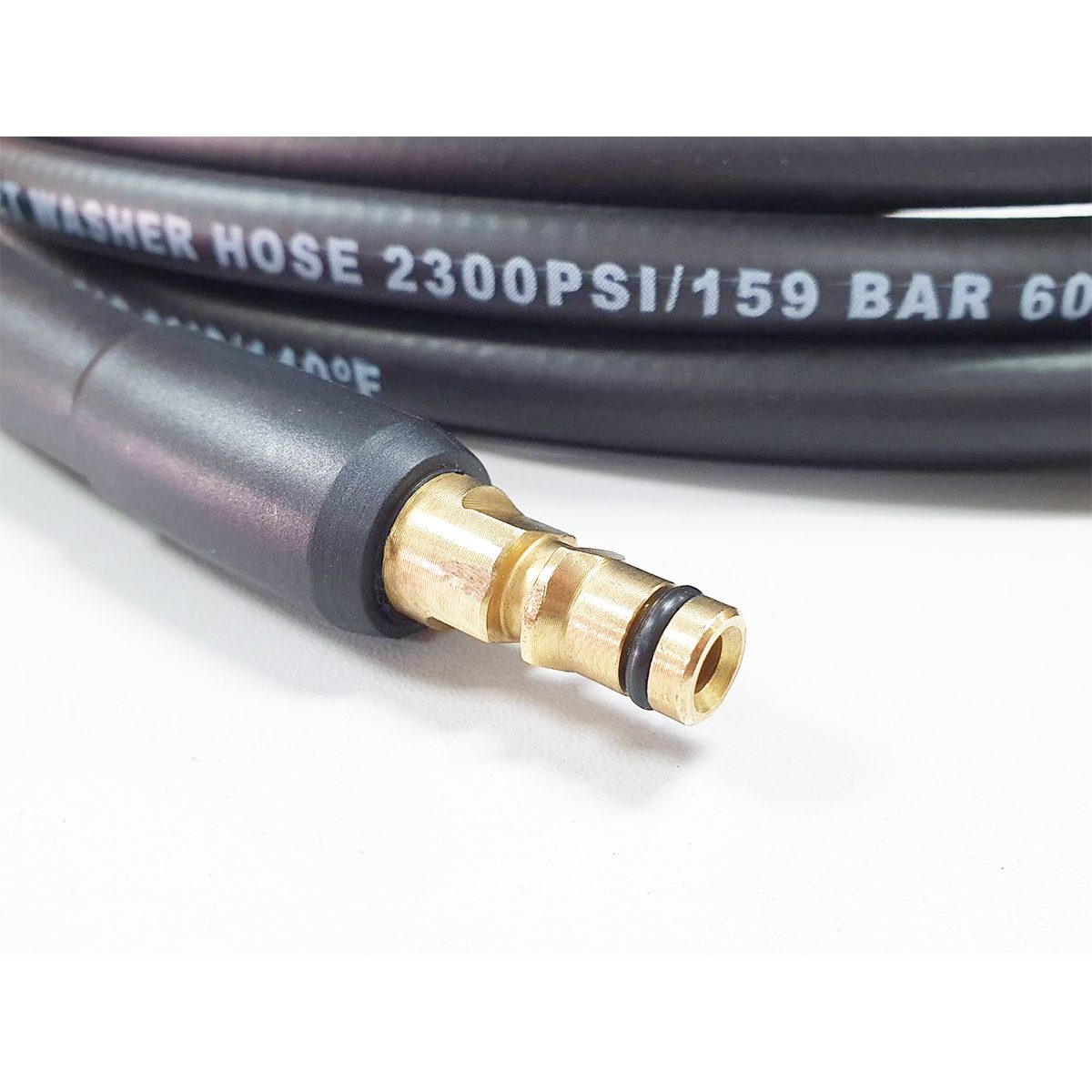 KARCHER HP HOSE K 10M เดือยเหลี่ยม 2 ข้าง ใช้กับเครื่องฉีดน้ำแรงดันสูง รุ่น K3 DELUXE PREMIUM, K4COMPACT, K5COMPACT และ K5FULLCONTROL (คาร์เ