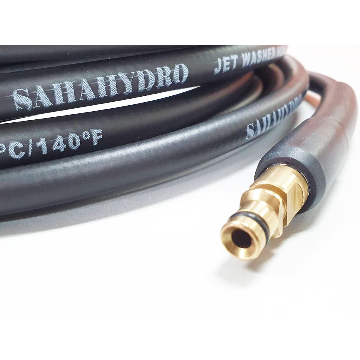 KARCHER HP HOSE K 10M เดือยเหลี่ยม 2 ข้าง ใช้กับเครื่องฉีดน้ำแรงดันสูง รุ่น K3 DELUXE PREMIUM, K4COMPACT, K5COMPACT และ K5FULLCONTROL (คาร์เ