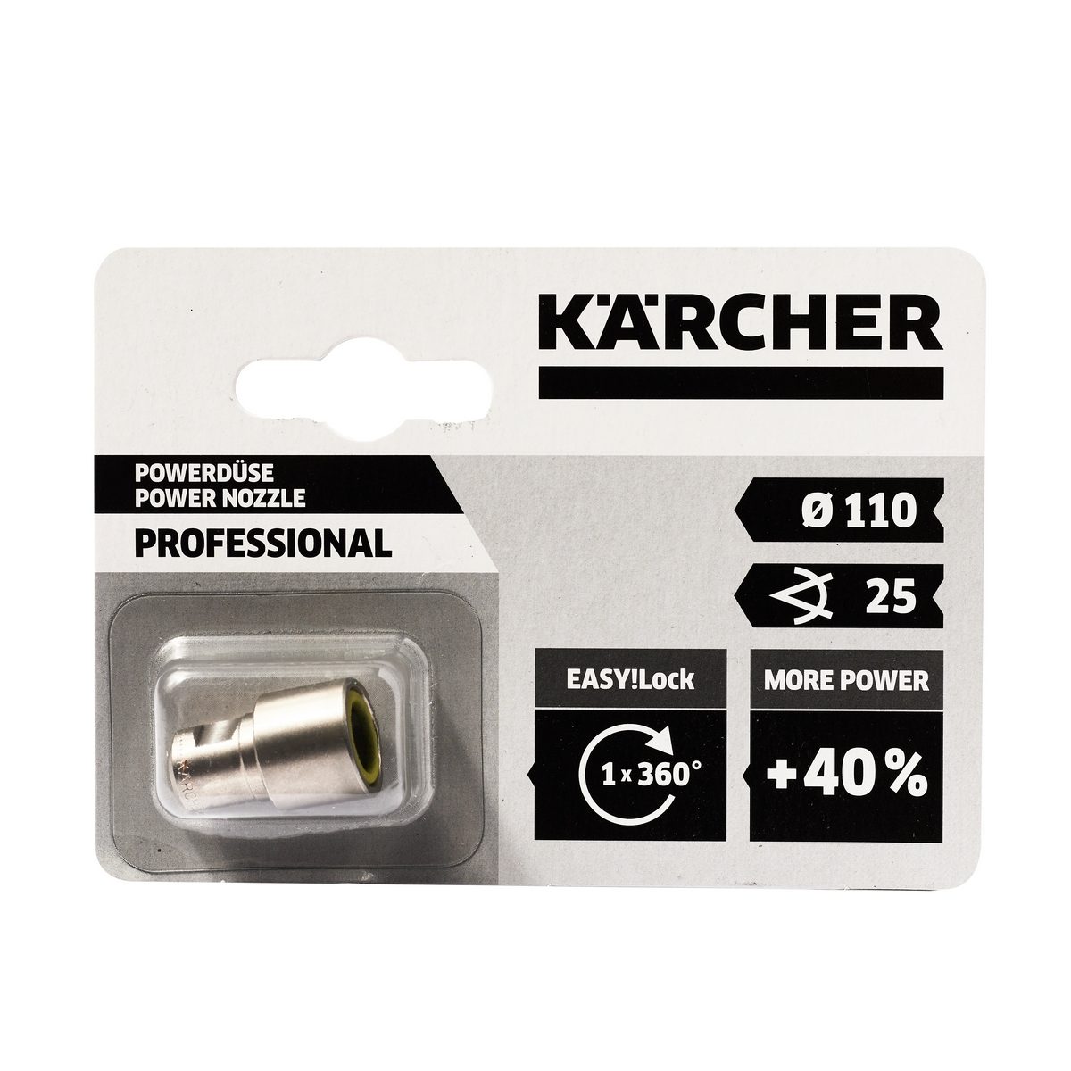 อะไหล่ Power Nozzle TR 25110 ใช้กับเครื่องฉีดน้ำแรงดันสูง KARCHER รุ่น HDS 13/20-4S