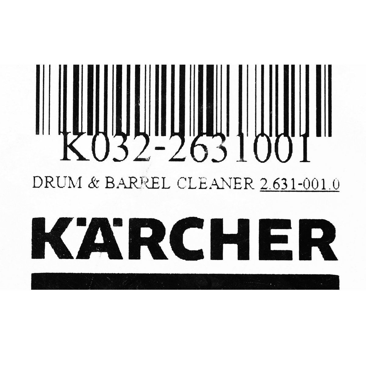 DRUM &amp; BARREL CLEANER