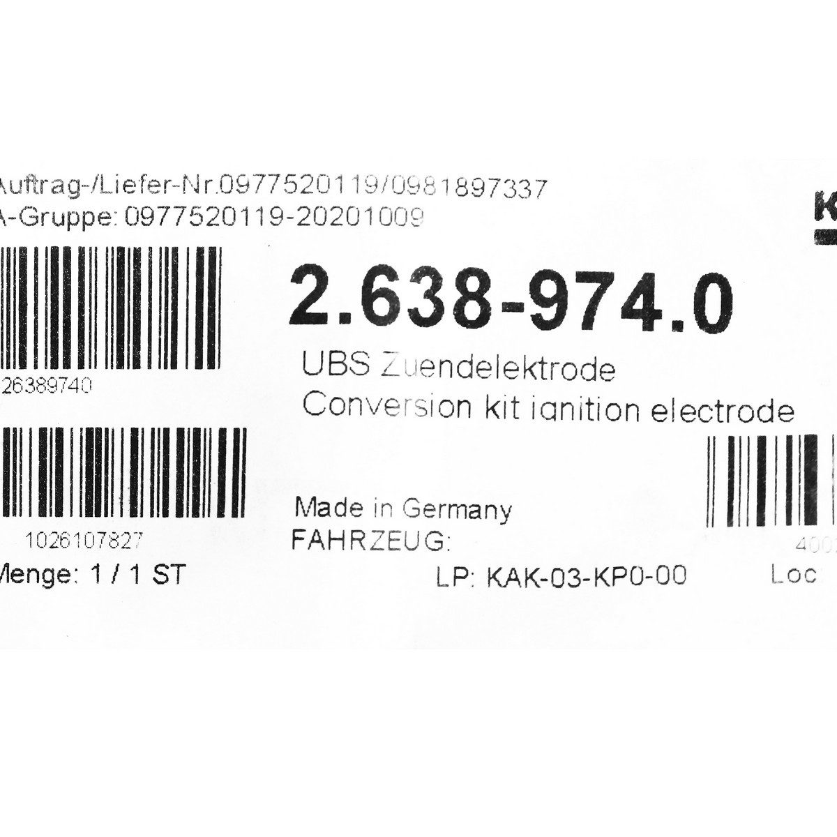 SPARE PARTS NEUTRAL REPLG