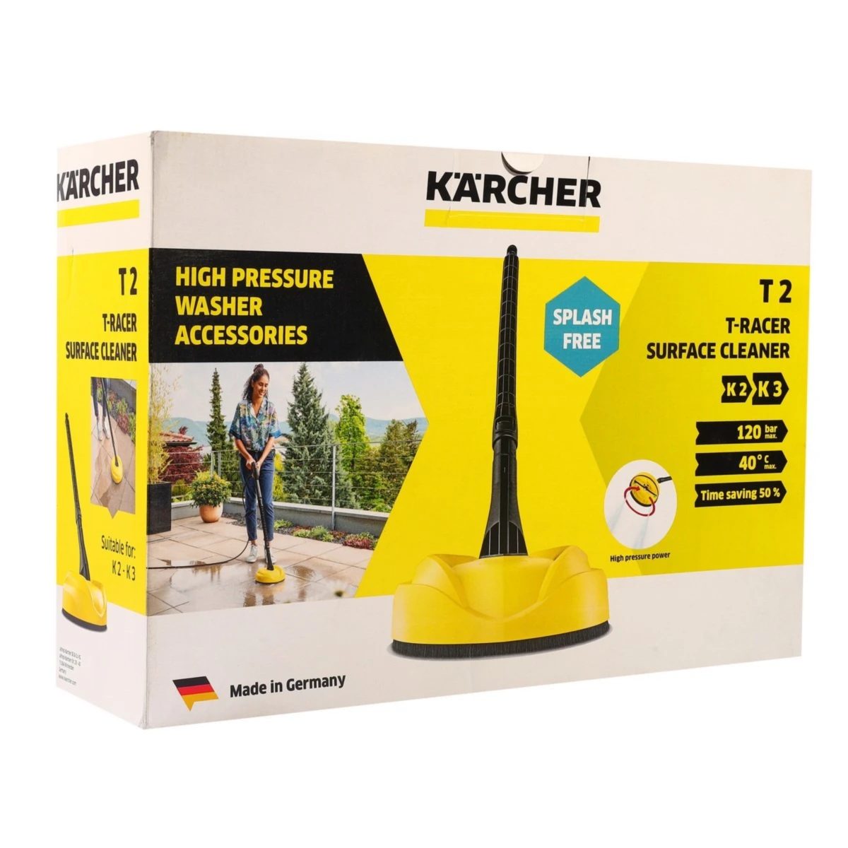 KARCHER อะไหล่ T 2 (T-RACER) ใช้กับเครื่องฉีดน้ำแรงดันสูง รุ่น K2.050,K2HORIZONTAL,K2.350,K2.360,K3.450,K3DELUXPREMIU (คาร์เชอร์)
