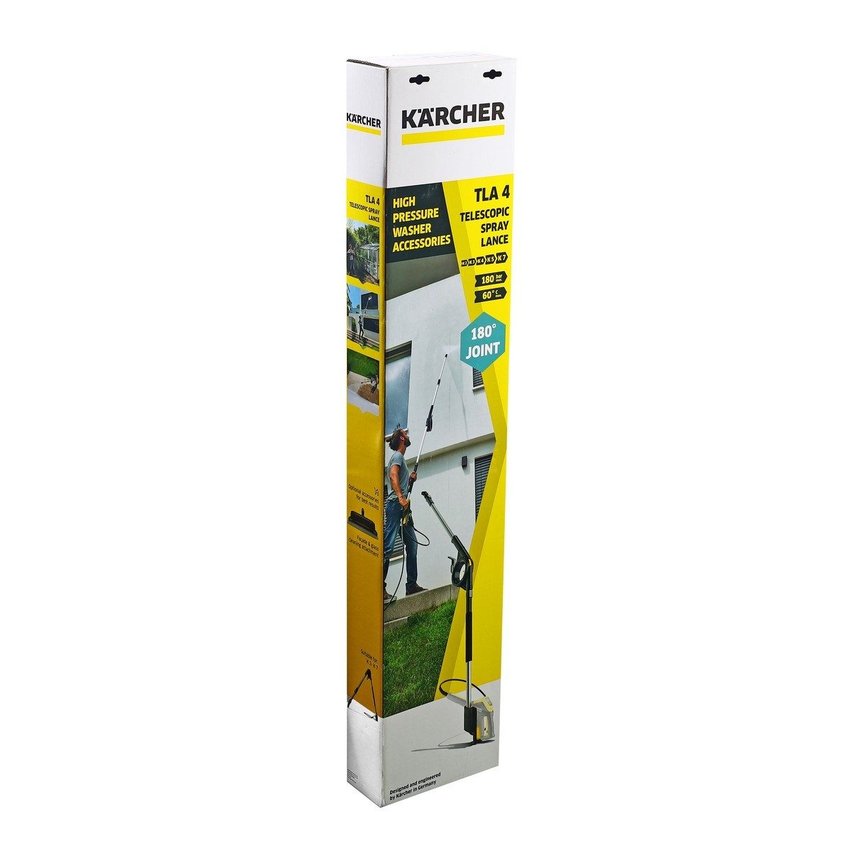 KARCHER อะไหล่ Telescopic Jet Pipe ใช้กับเครื่องฉีดน้ำแรงดันสูง รุ่น K-2.050, K-2.360, K4COMPACT, K-4 PREMIUM, K5COMPACT, K 5 POWER CONTROL 