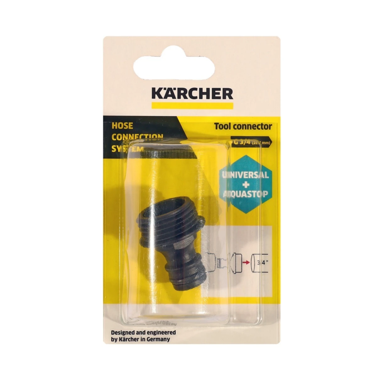 KARCHER อะไหล่ Connection Appliances G3/4 ใช้กับเครื่องฉีดน้ำแรงดันสูง รุ่น HD6/15G/C, HD7/20G/C (คาร์เชอร์)