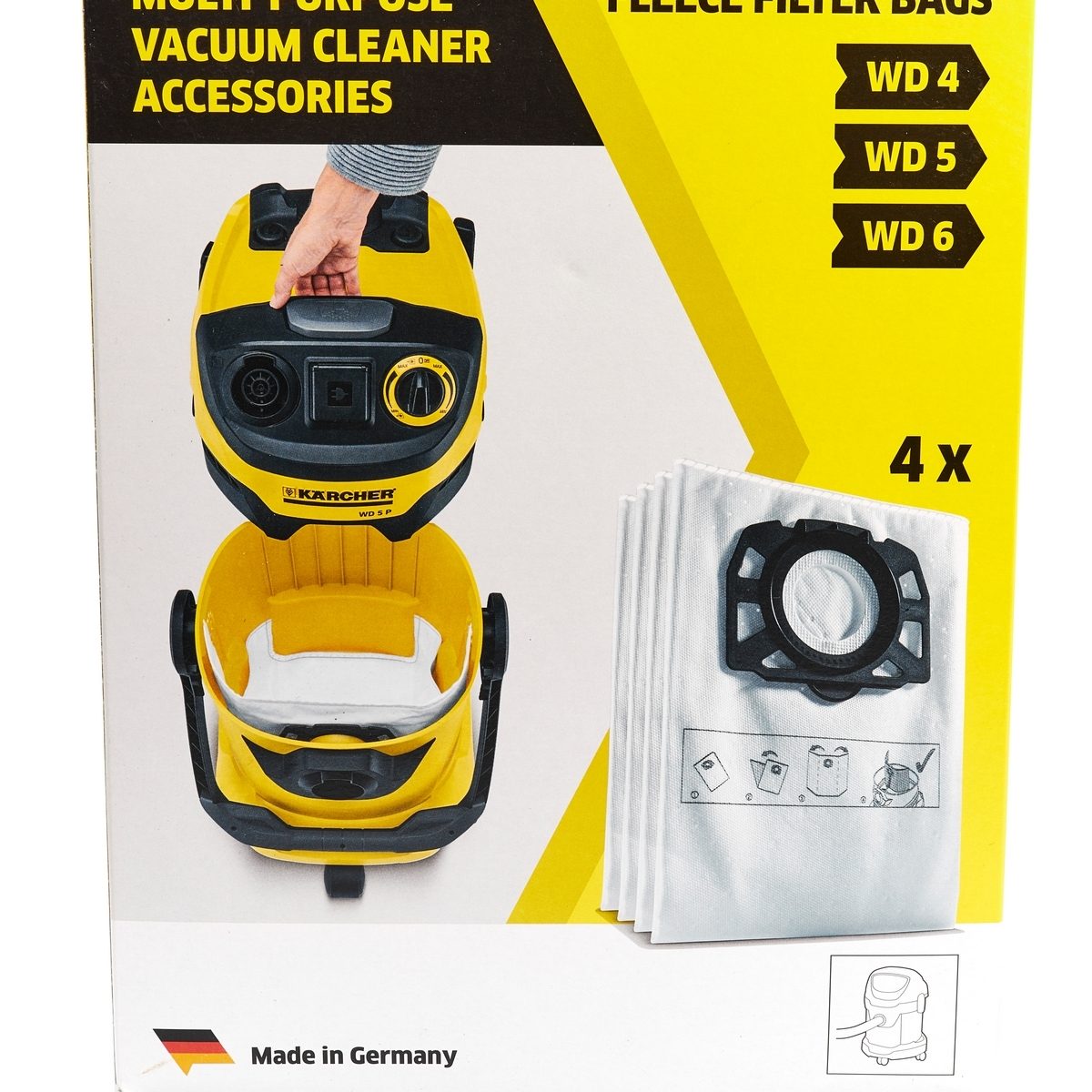 FILTER BAGS-FLEECE (4PCS/PAC)