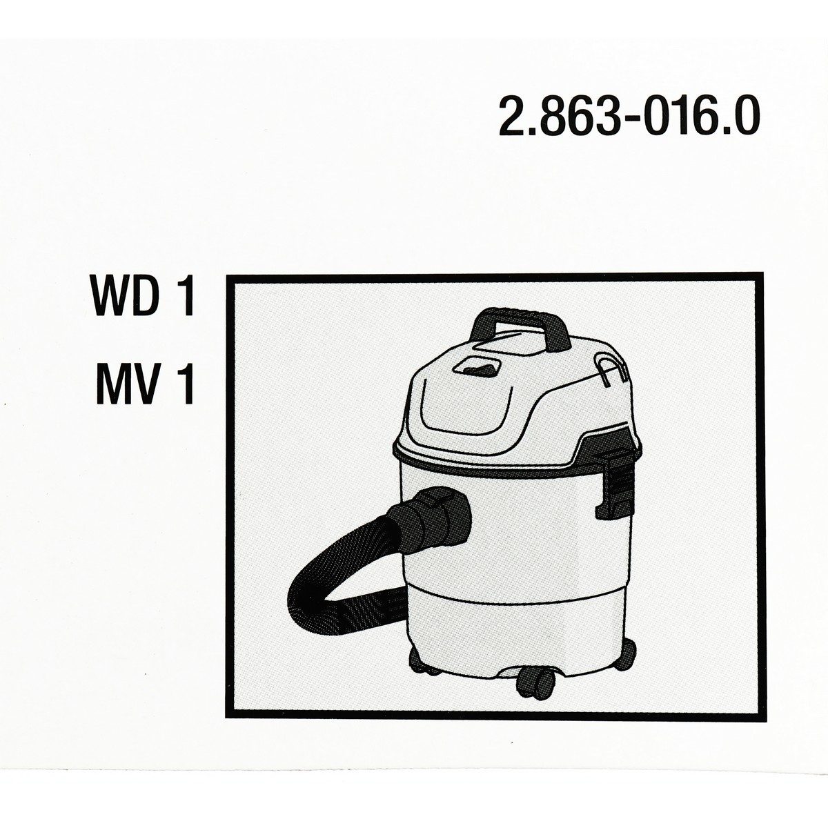 KARCHER อะไหล่ Foam Filter ใช้กับเครื่องดูดฝุ่นอเนกประสงค์ รุ่น WD 1 CLASSIC, WD 1 HOME และ WD 1 *KAP (คาร์เชอร์)