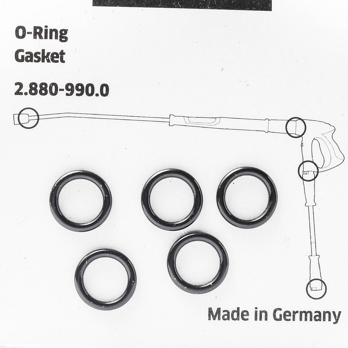 *SPARE PART SET O-RING
