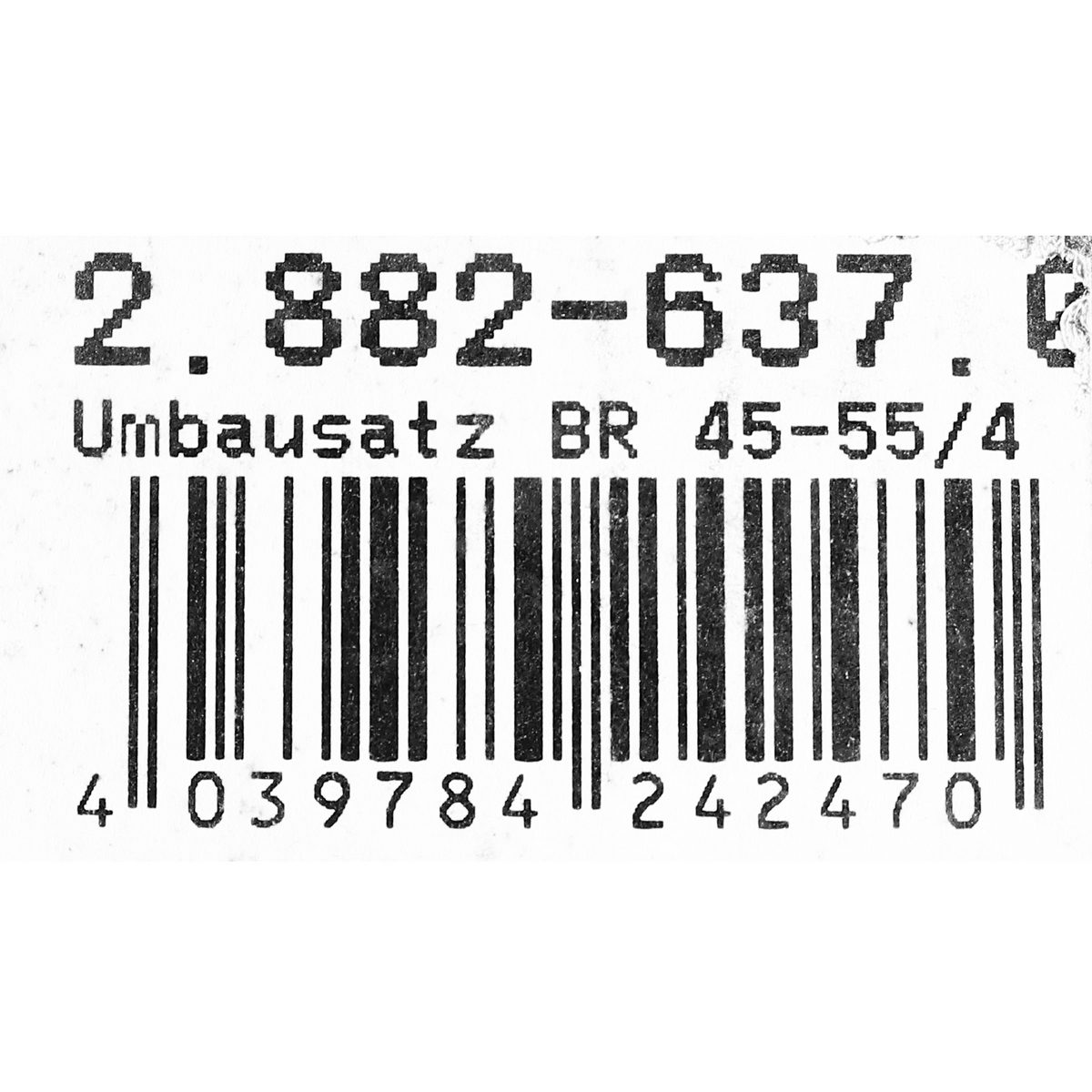 CONVERSION KIT BR45-55/40 C EP