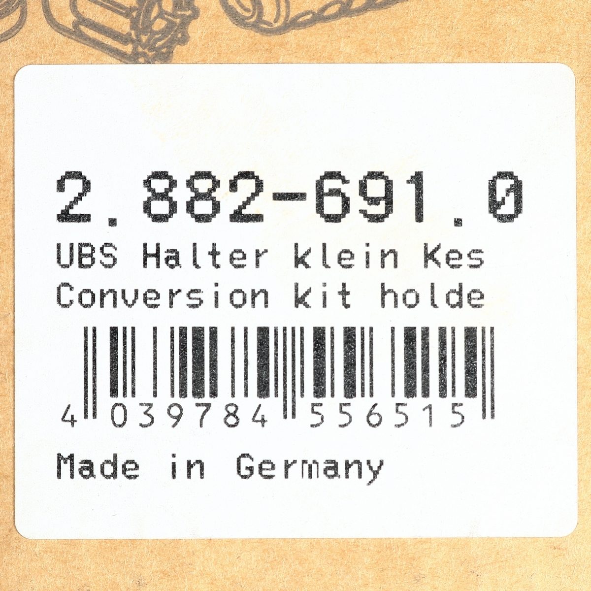 CONVERSION KIT HOLDER SMALL KESSEL