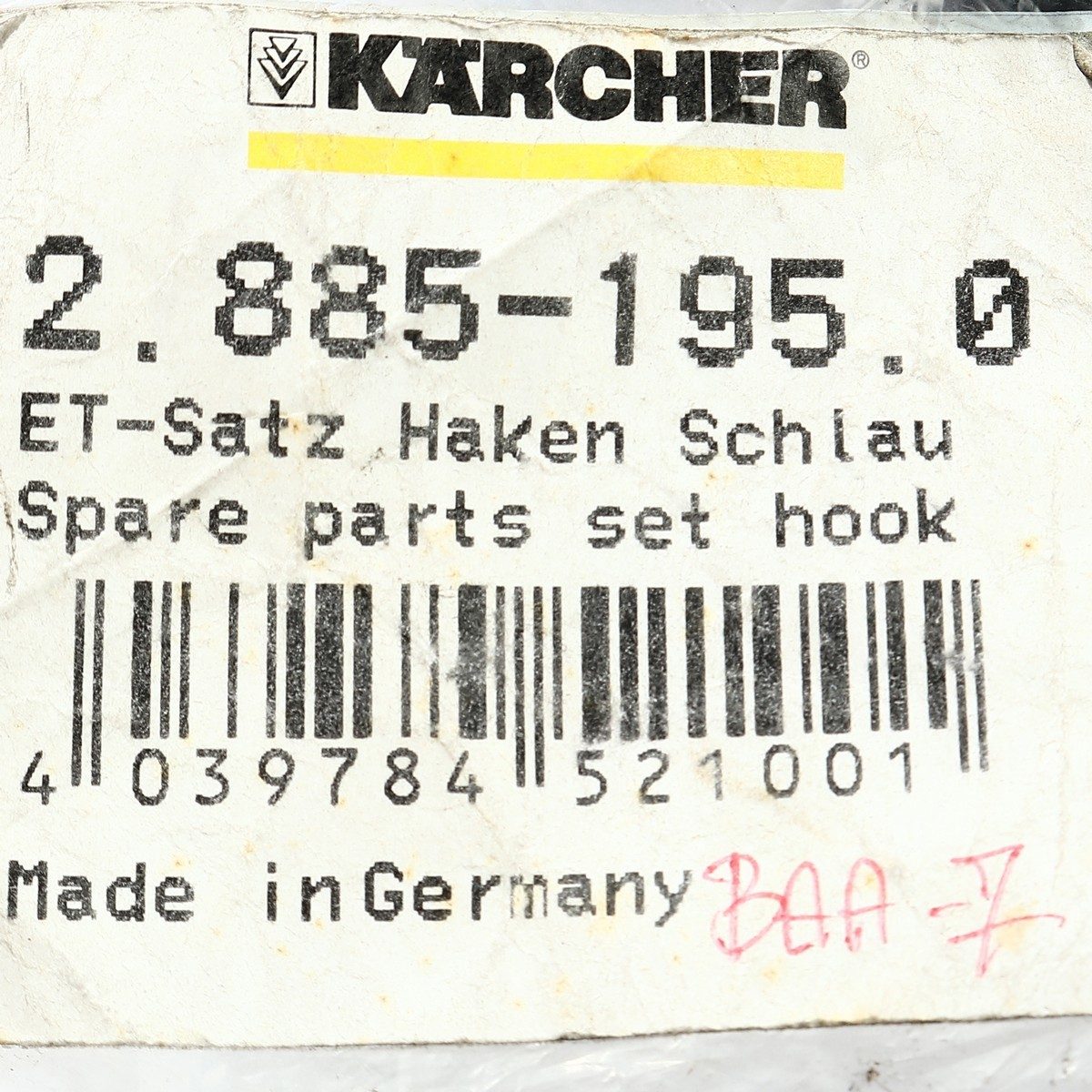 SPARE PART SET