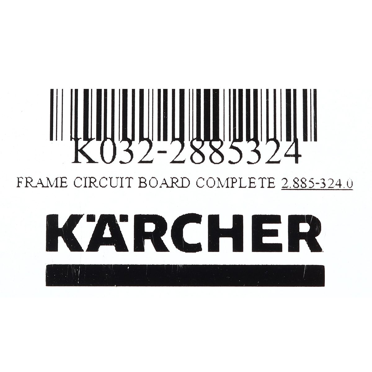 FRAME CIRCUIT BOARD COMPLETE
