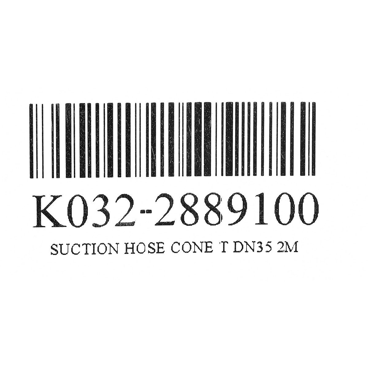 KARCHER อะไหล่ Suction Hose Cone T DN35 2M ใช้กับเครื่องดูดฝุ่นแบบแห้ง รุ่น T7/1, T8/1CLASSIC, T10/1, T11/1HEPA (คาร์เชอร์)