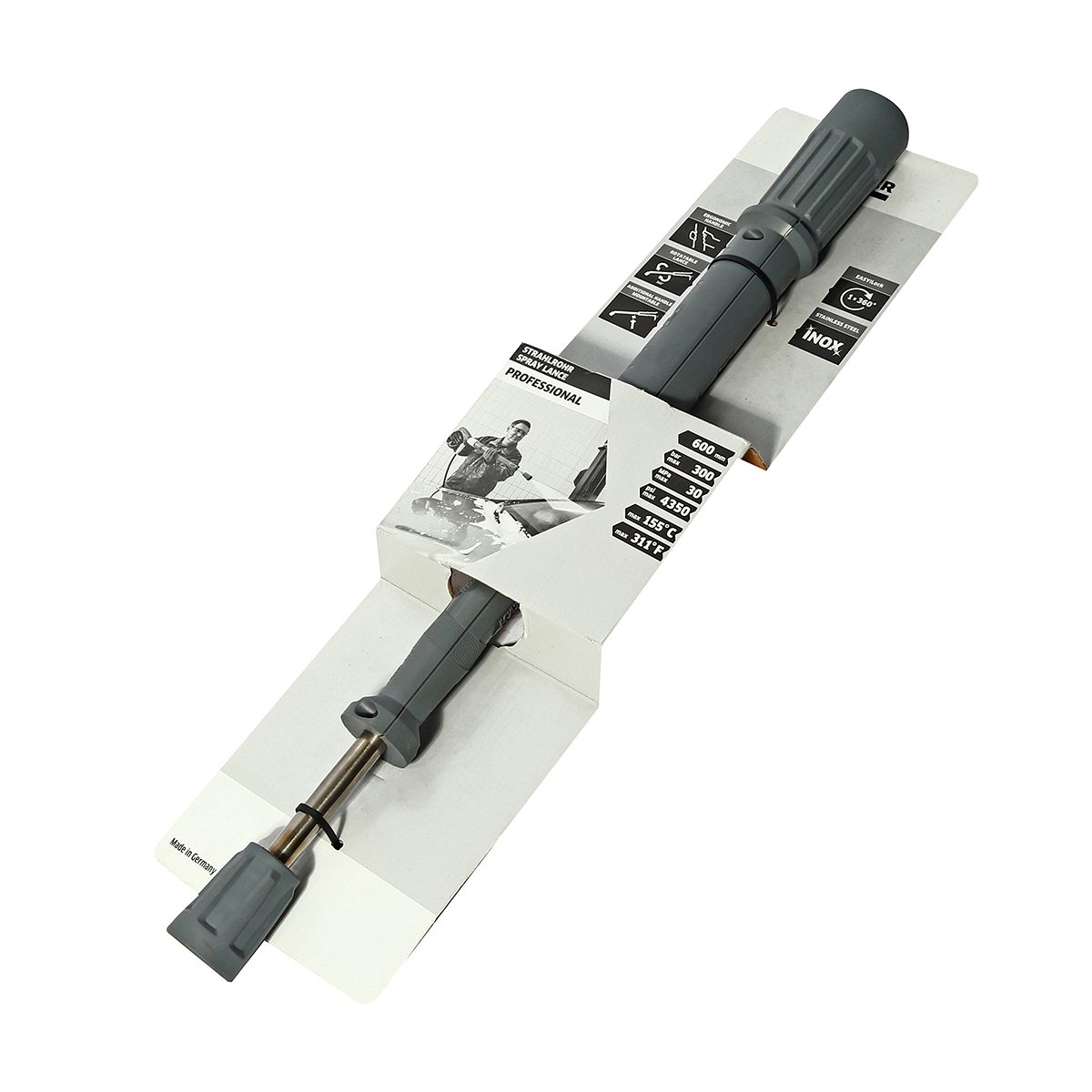 อะไหล่ Jet Pipe TR 600 มม. ใช้กับเครื่องฉีดน้ำแรงดันสูง KARCHER รุ่น HD-10/25-4S และ HD-6/16-4MEF