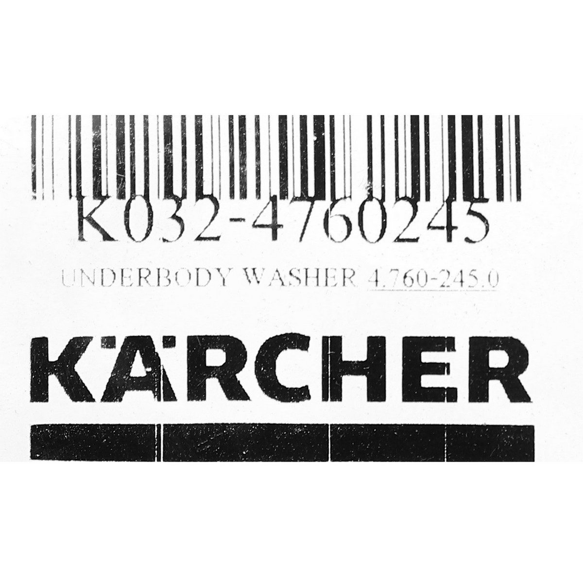UNDERBODY WASHER