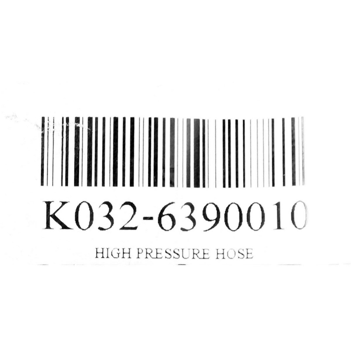 HIGH PRESSURE HOSE