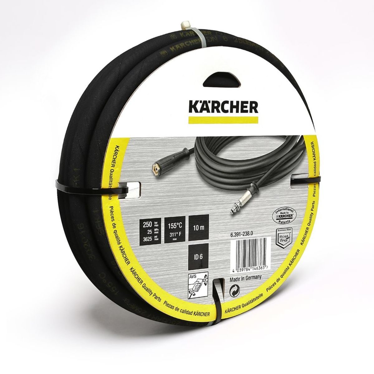 *HIGH PRESSURE HOSE AVS ID6 250BAR 10M