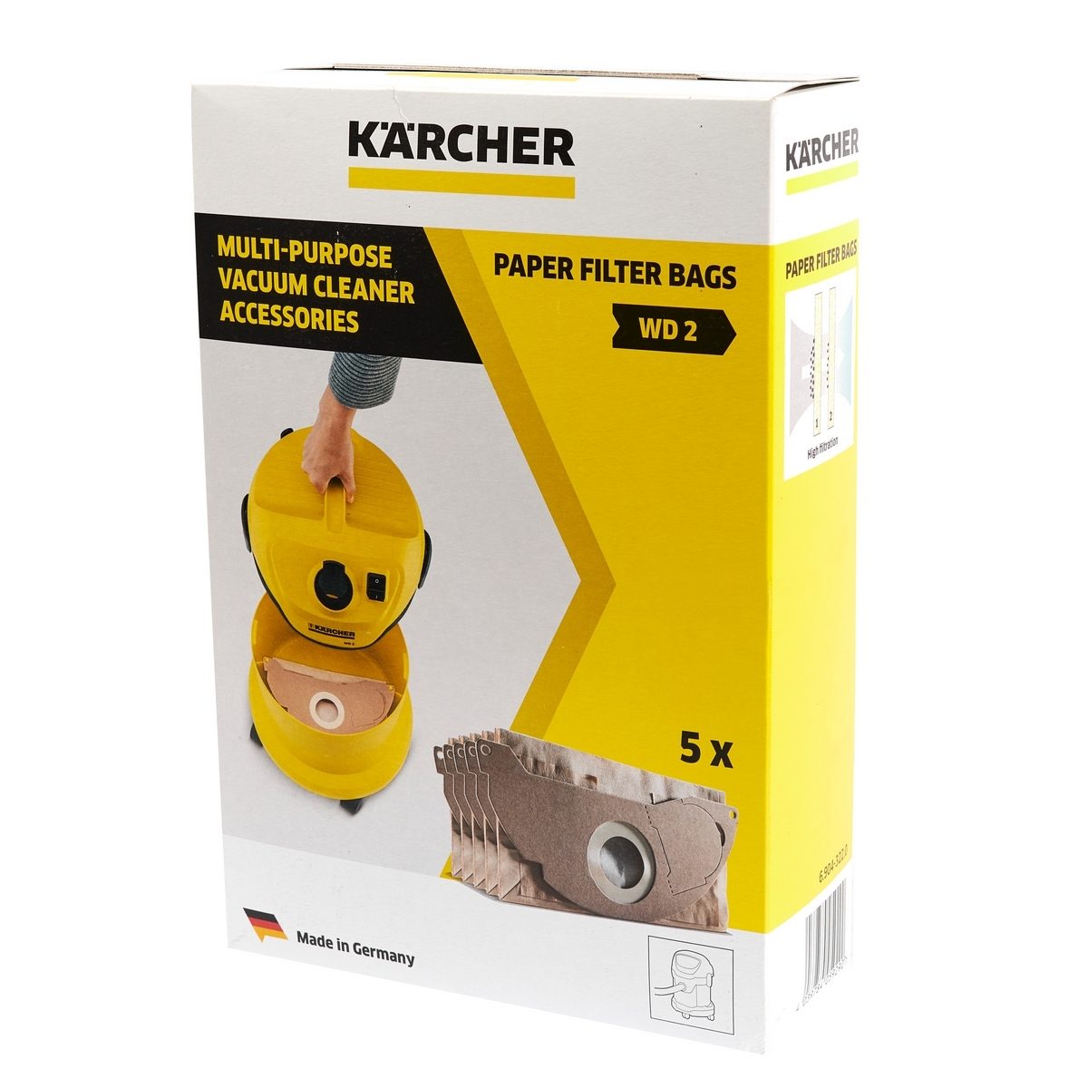 PAPER FILTER BAG(5PCS/1PAC)