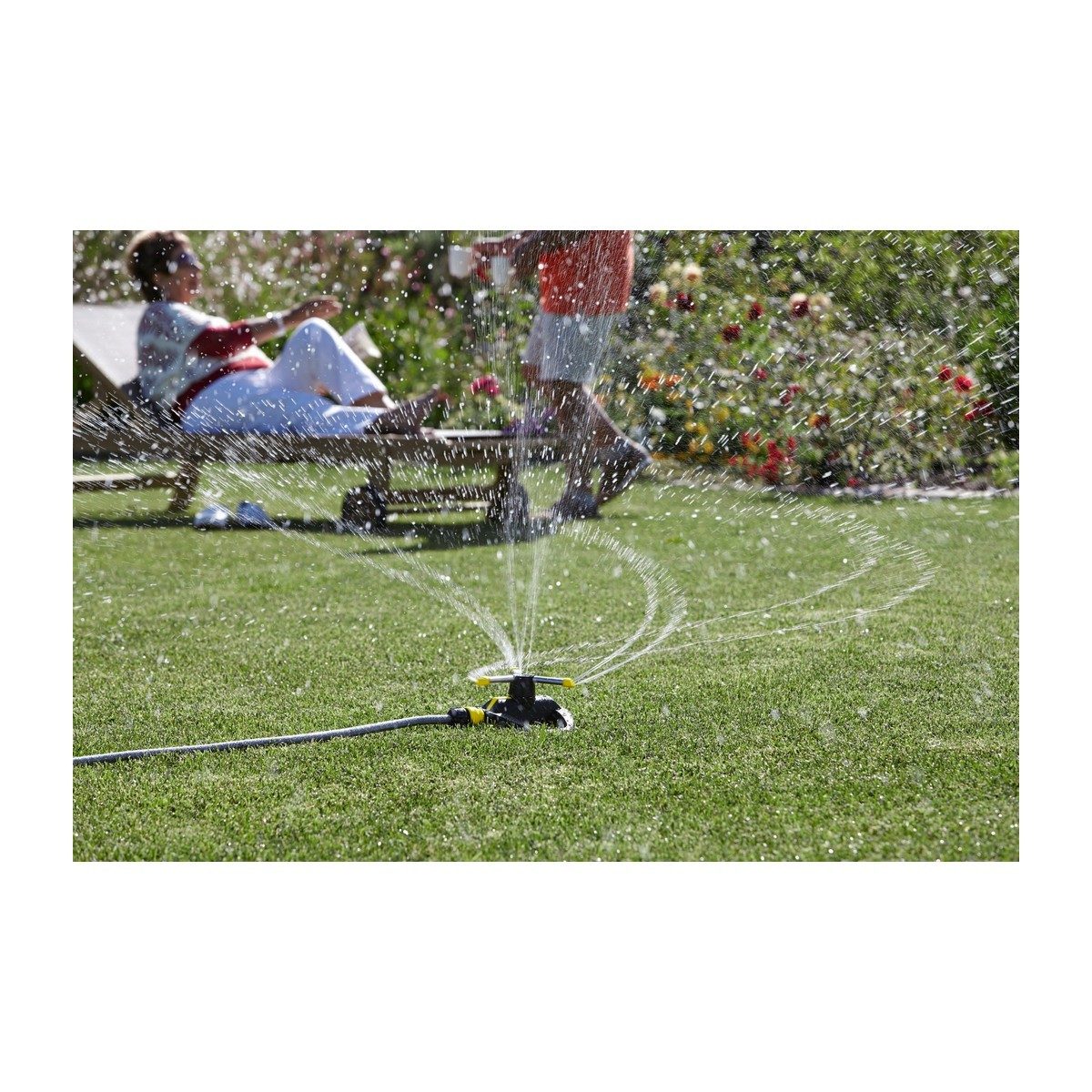 KARCHER สปริงเกอร์ รุ่น RS 130/3 สปริงเกอร์แบบหมุนได้เหมาะสำหรับการรดน้ำและเหมาะกับพื้นที่ขนาด 133 ตรม. (คาร์เชอร์)