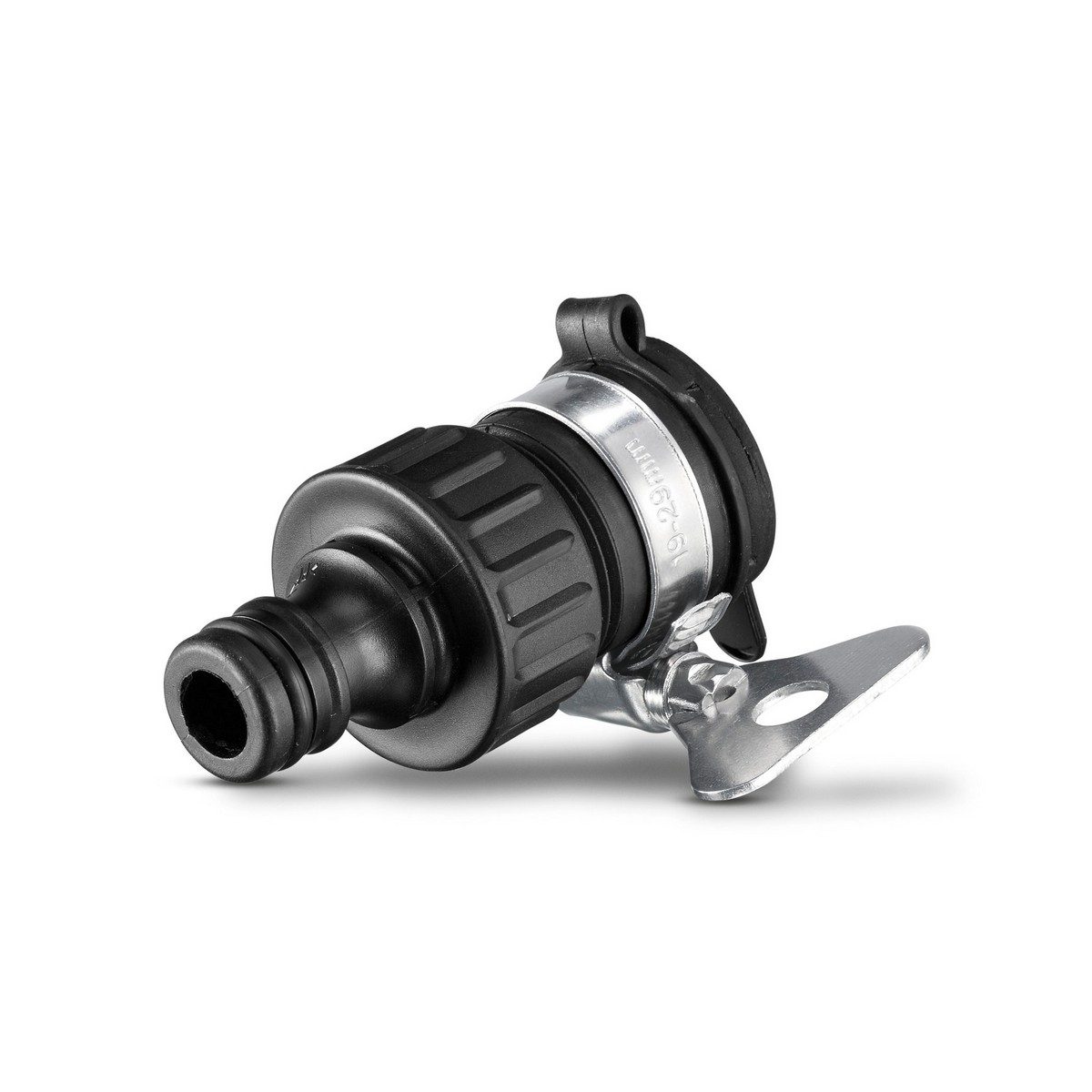 KARCHER ข้อต่อก๊อกน้ำ (Threadless Outdoor Tap Adaptor) ขนาด 1/2 นิ้ว X 5/8 นิ้ว ป้องกันน้ำรั่วซึม (คาร์เชอร์)