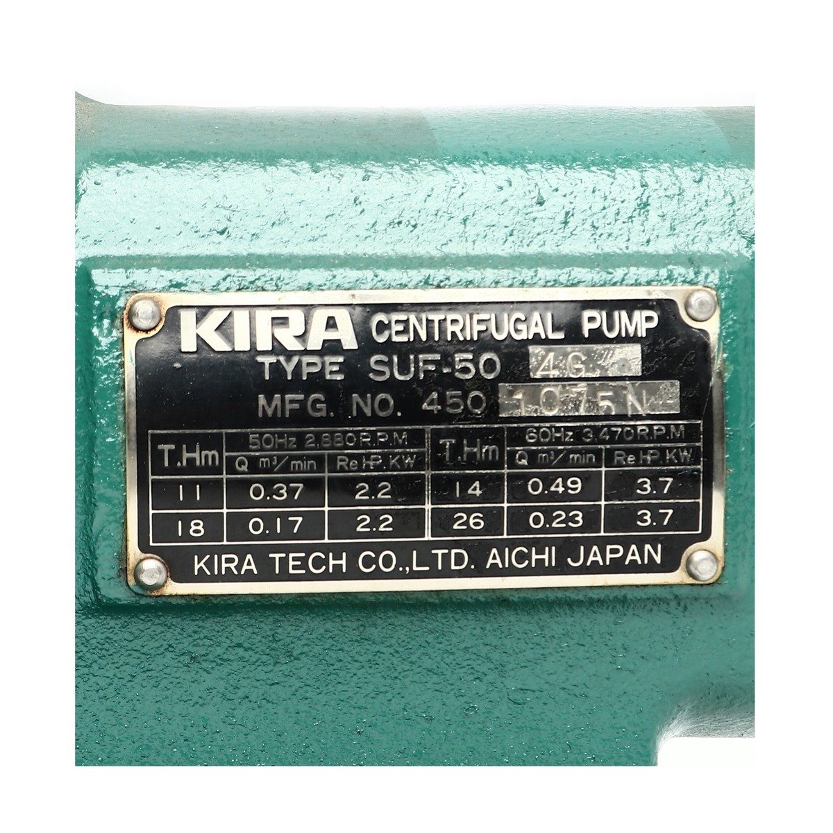 ปั๊มน้ำแสตนเลส SUF-504G (2")