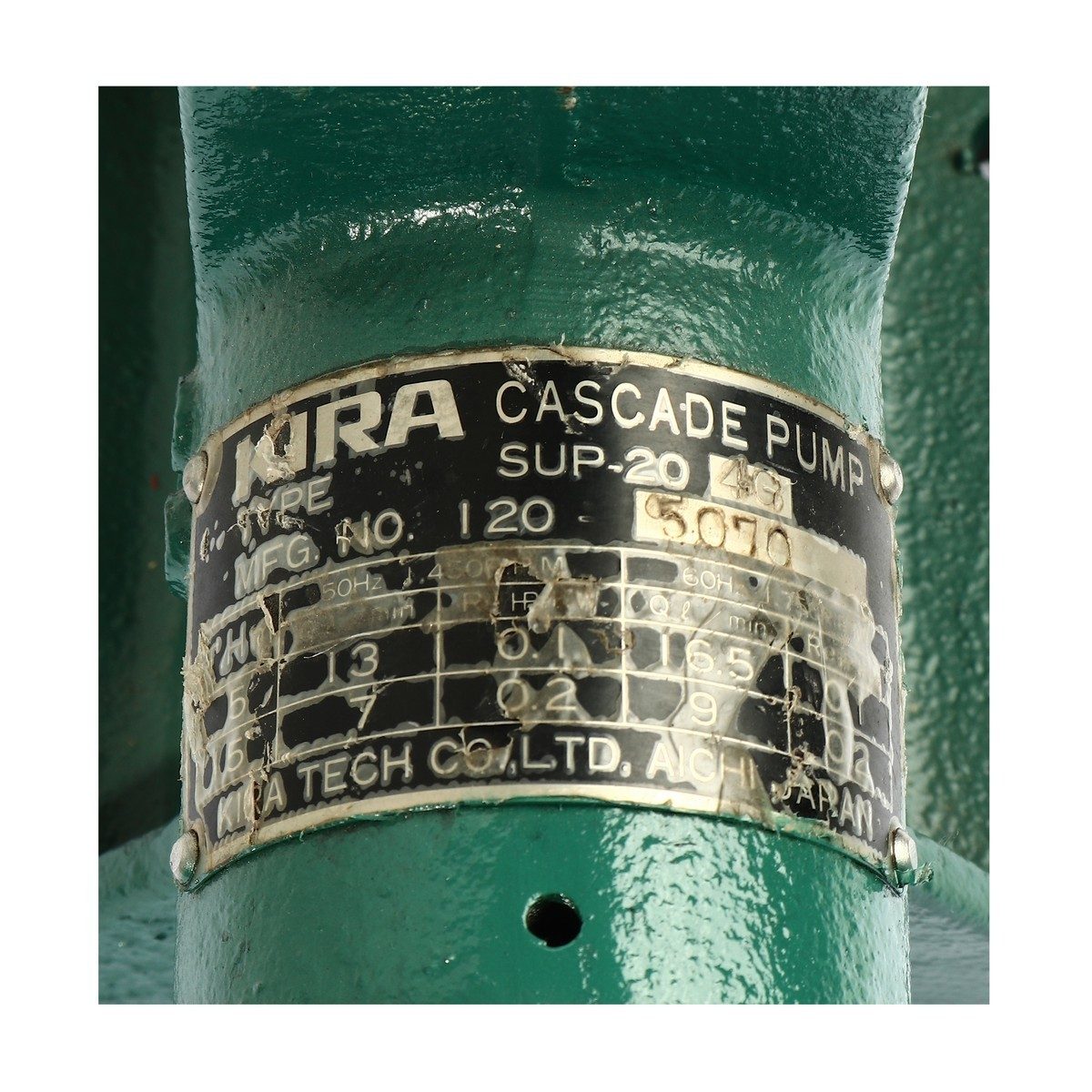 ปั๊มน้ำแสตนเลส SUP-204G (3/4")