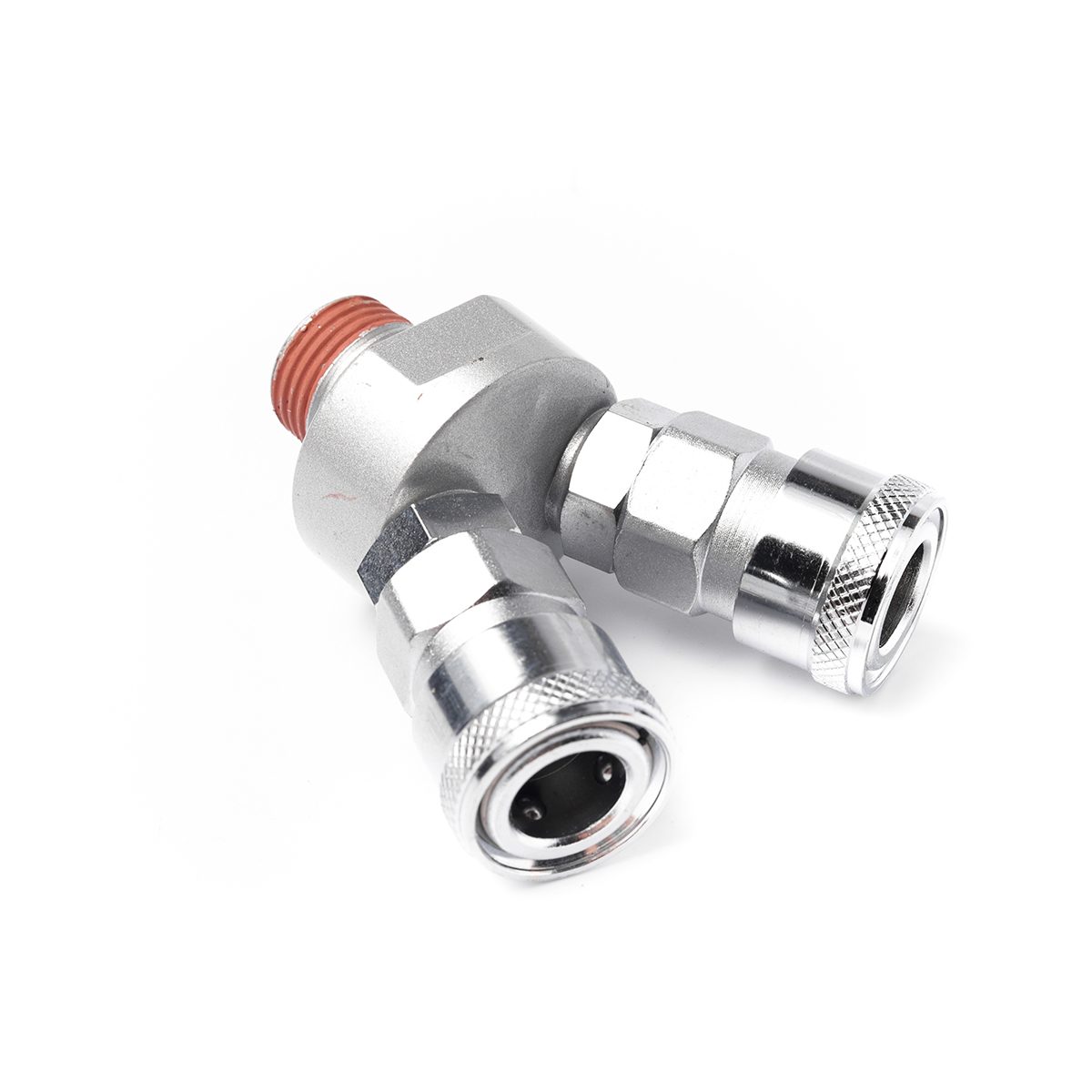 SMV(A)ข้อต่อลม 2 ทางกลม เกลียวนอก 1/2"