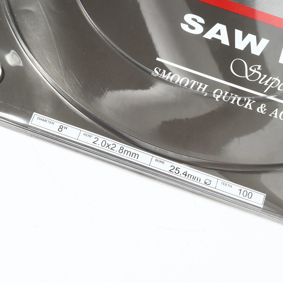 8" 100T ใบเลื่อยตัดอลูมิเนียม
