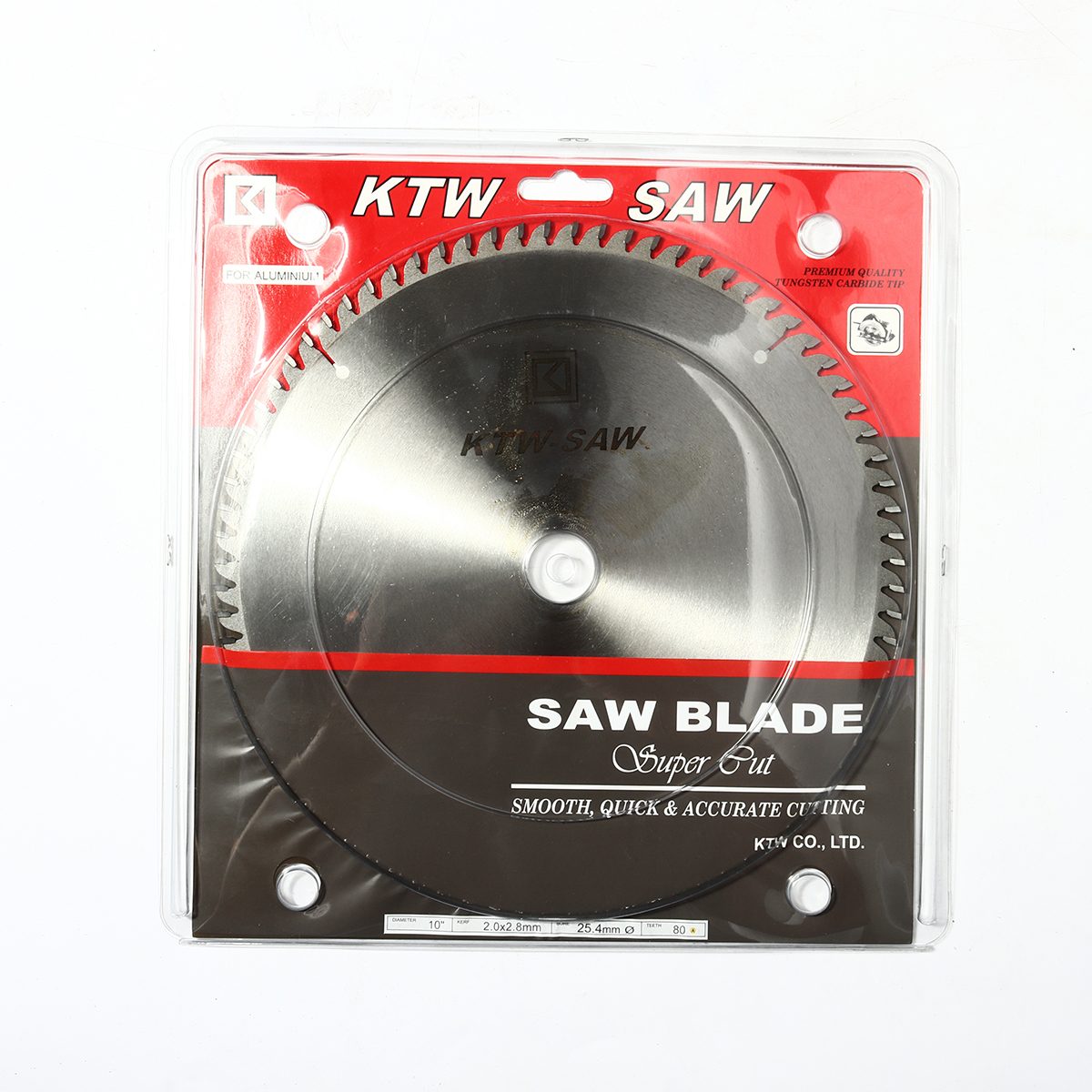 10" 80T ใบเลื่อยตัดอลูมิเนียม