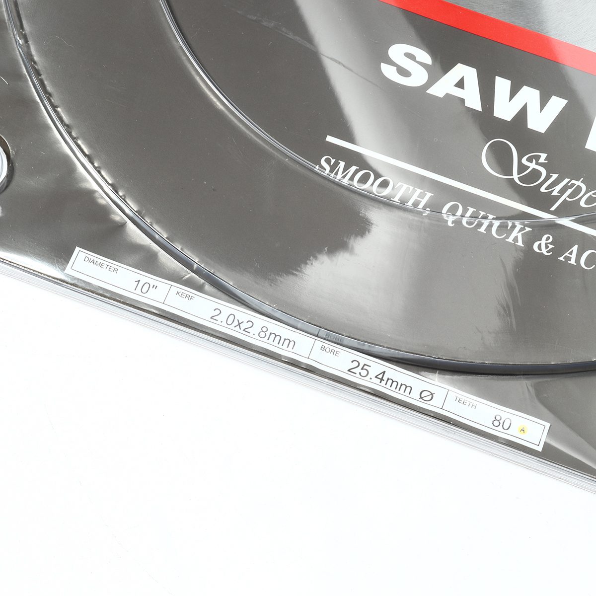 10" 80T ใบเลื่อยตัดอลูมิเนียม