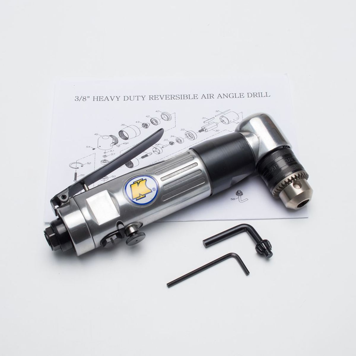 KD-867 สว่านลม 3/8" หัวงอ