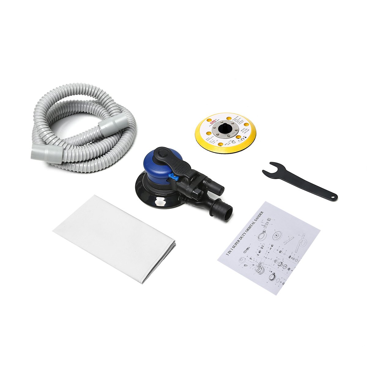 KI-6602 เครื่องขัดORBITAL 3 IN 1 ดูดฝุ่น